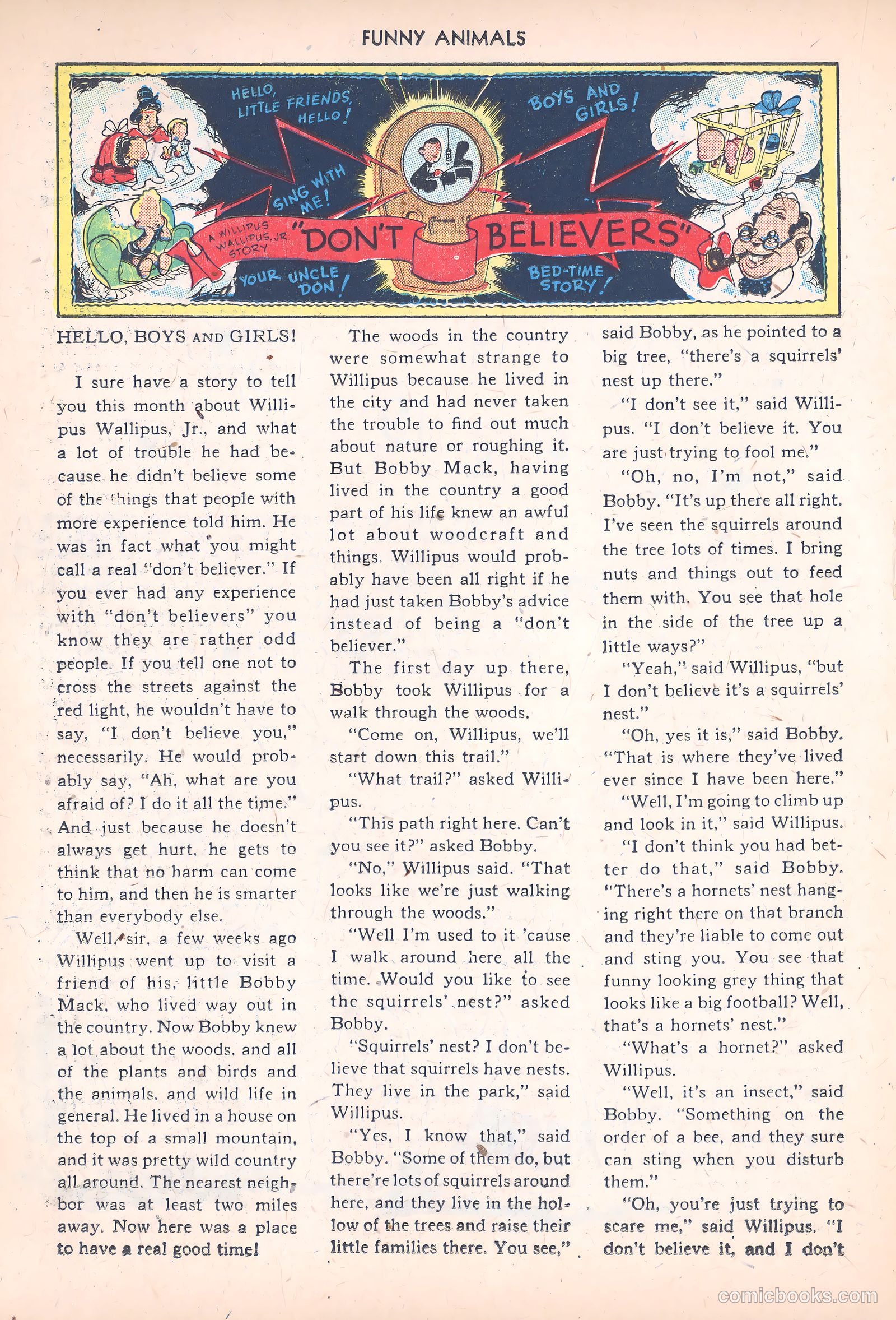 Fawcett's Funny Animals #20 — page 24 of 44