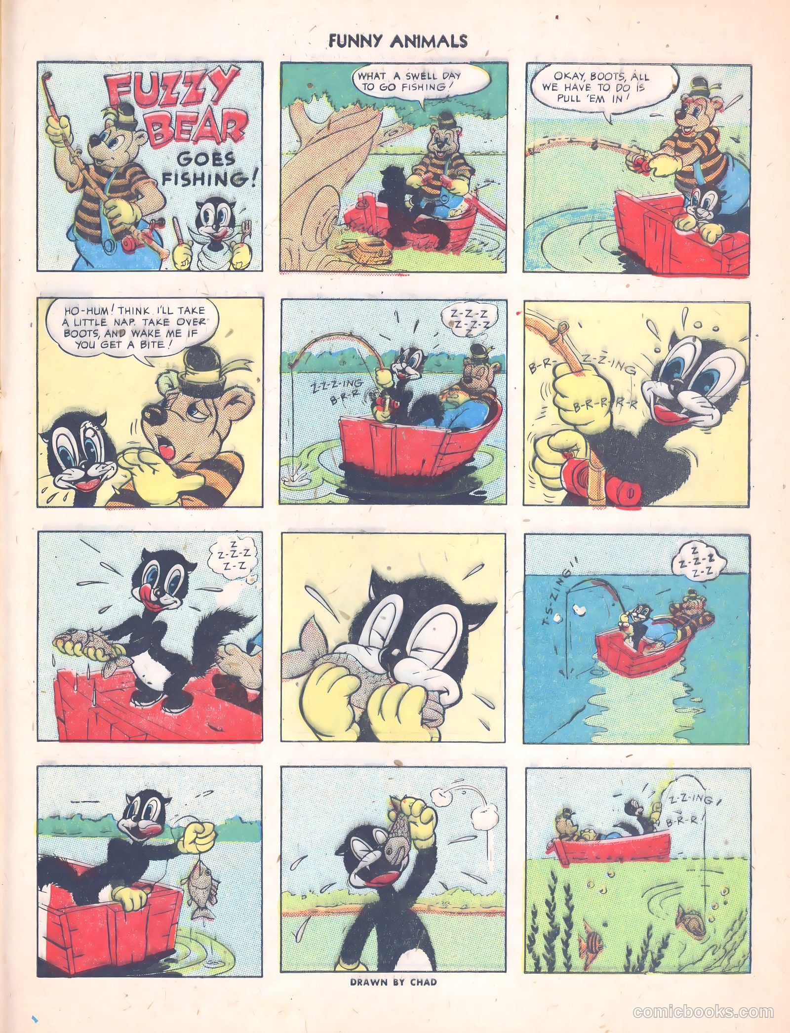 Fawcett's Funny Animals #20 — page 33 of 44