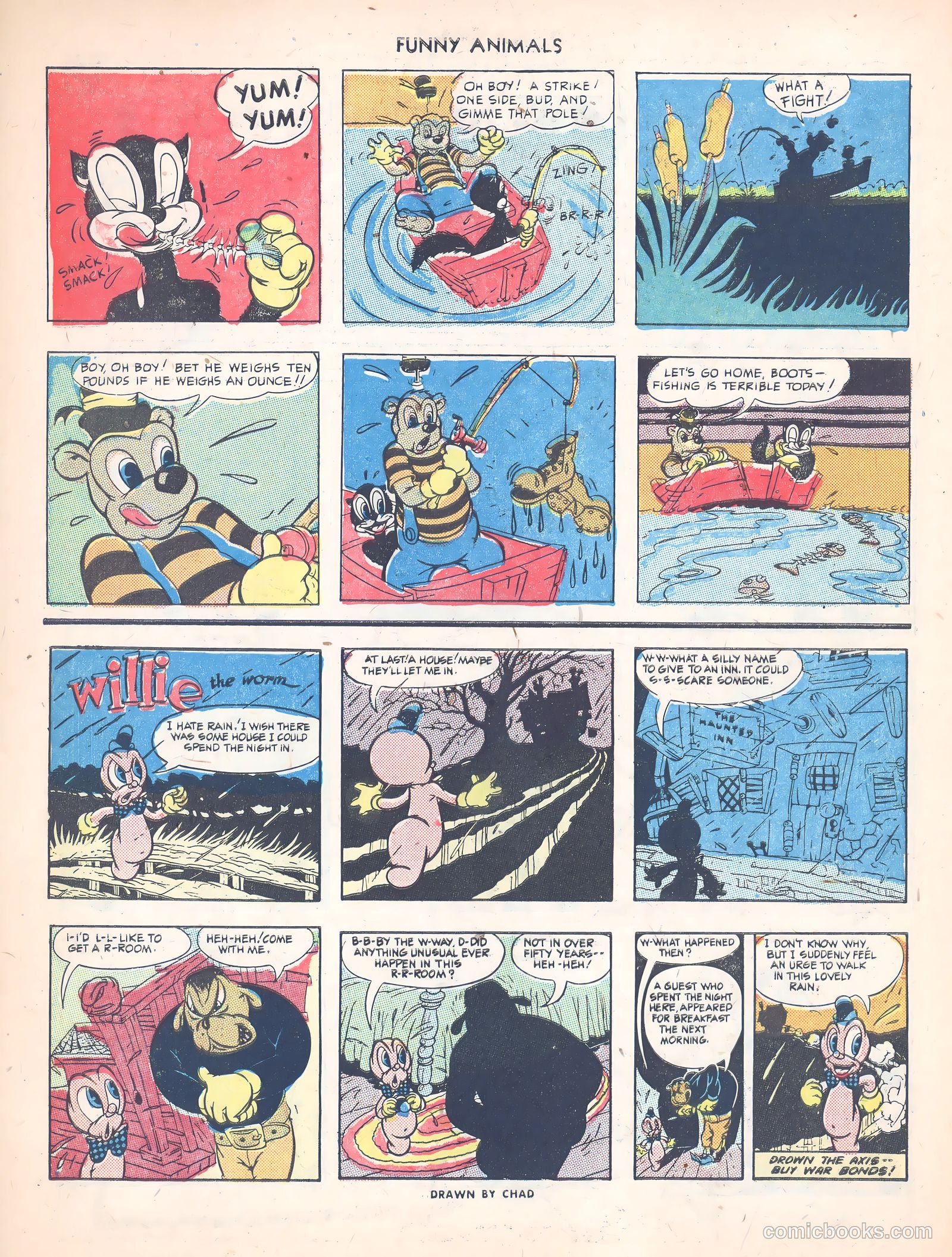 Fawcett's Funny Animals #20 — page 34 of 44