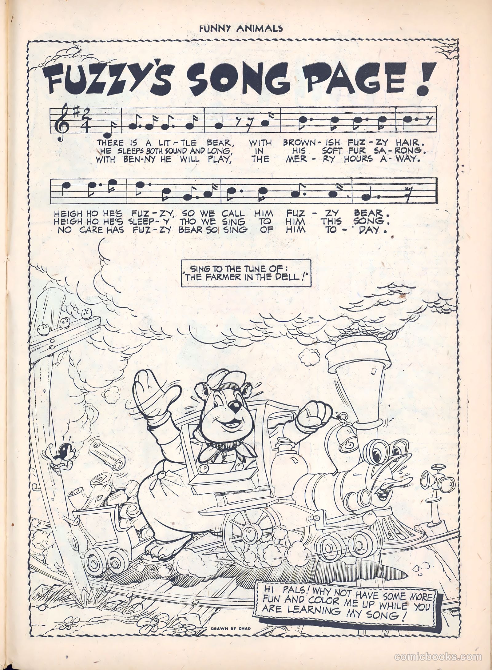 Fawcett's Funny Animals #20 — page 35 of 44