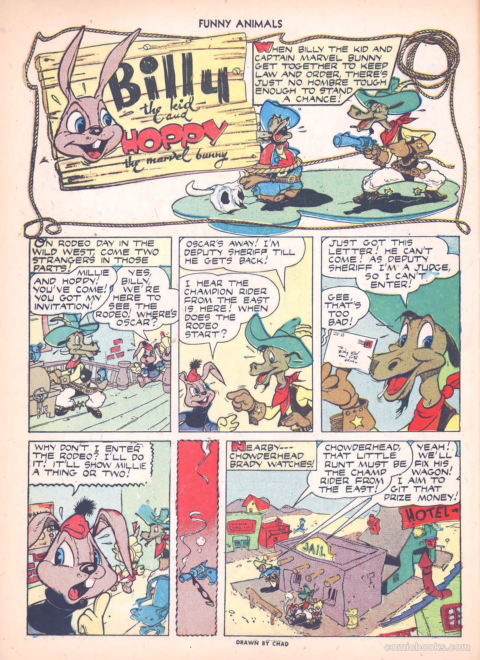 Fawcett's Funny Animals #20 — page 36 of 44