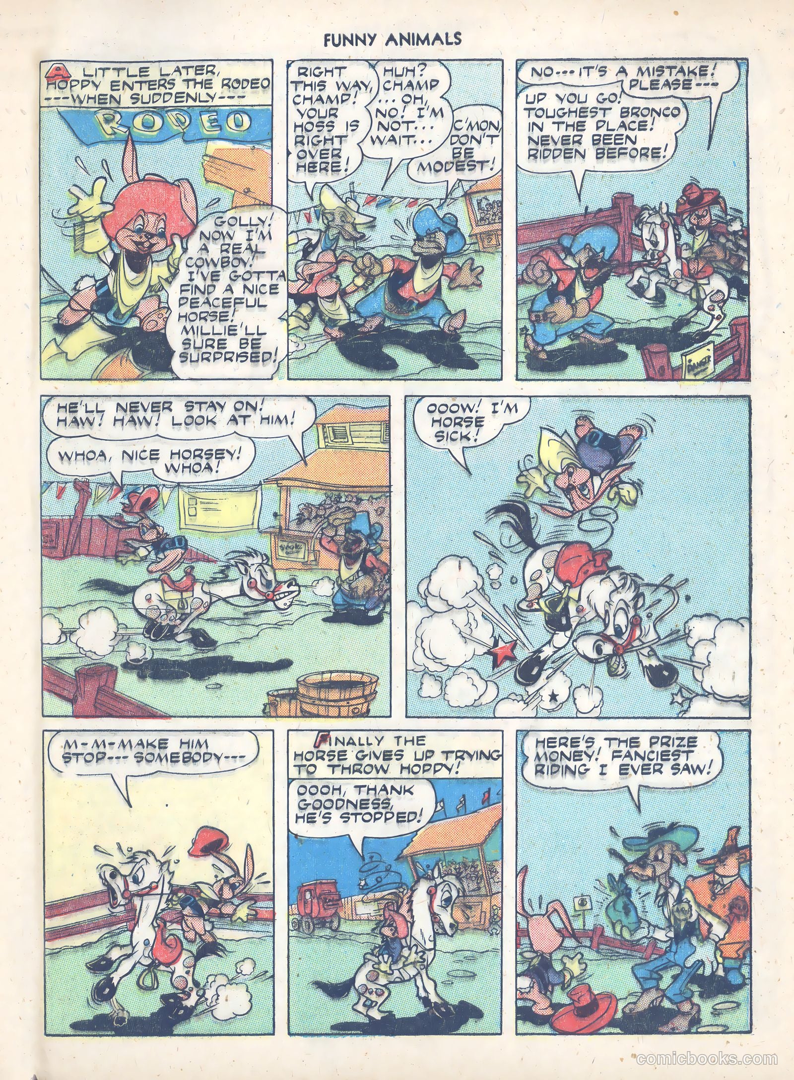 Fawcett's Funny Animals #20 — page 37 of 44
