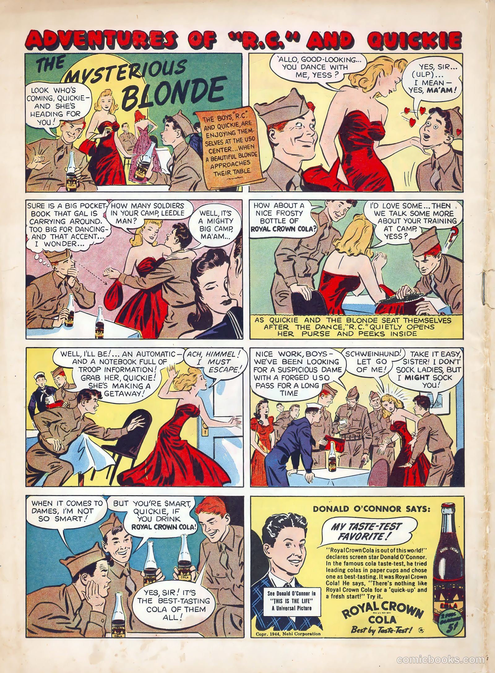 Fawcett's Funny Animals #20 — page 44 of 44