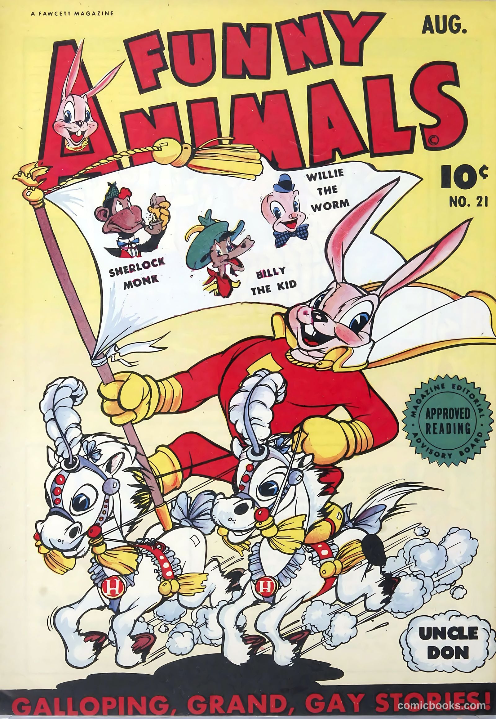 Fawcett's Funny Animals #21 — page 1 of 44