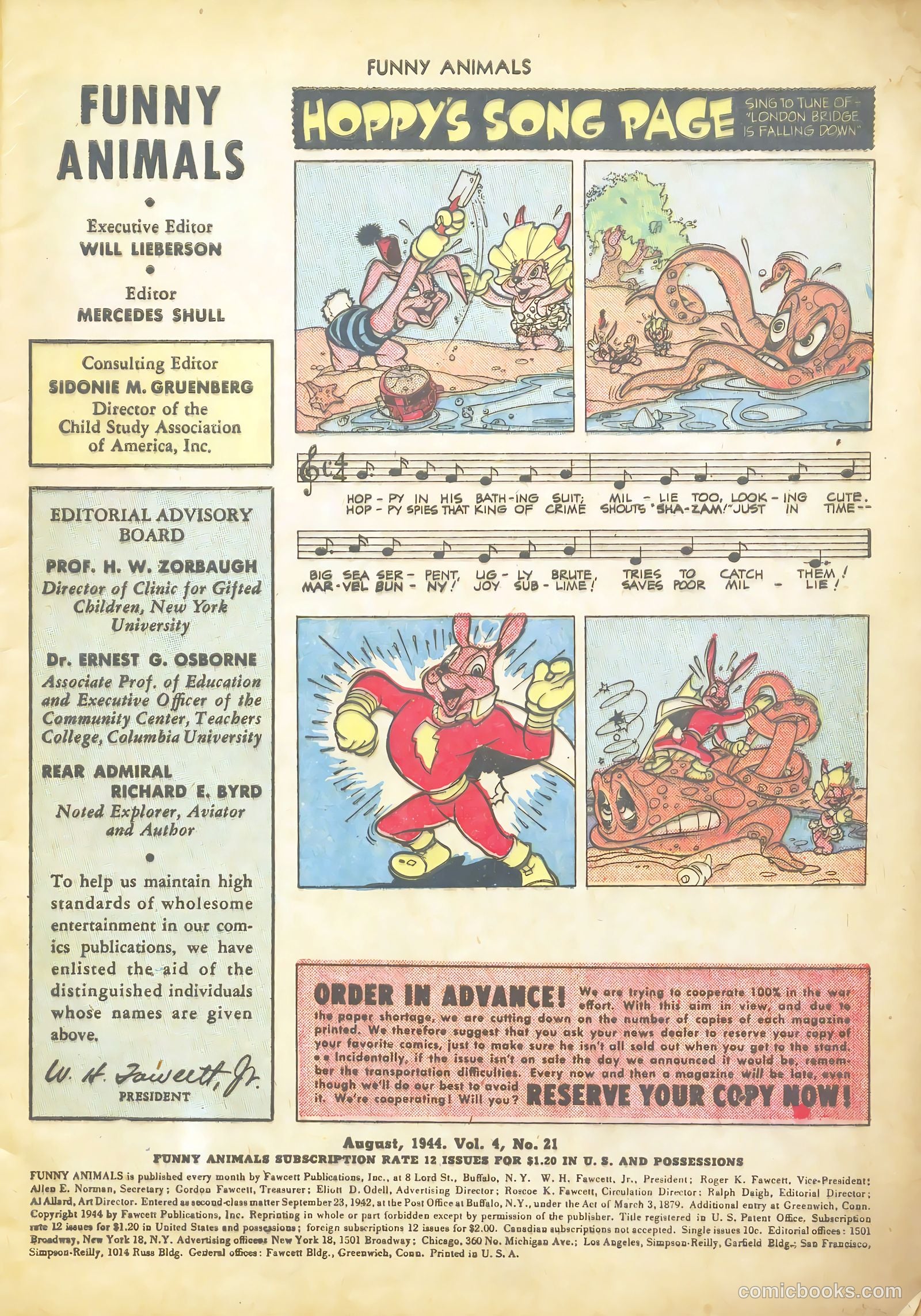 Fawcett's Funny Animals #21 — page 3 of 44