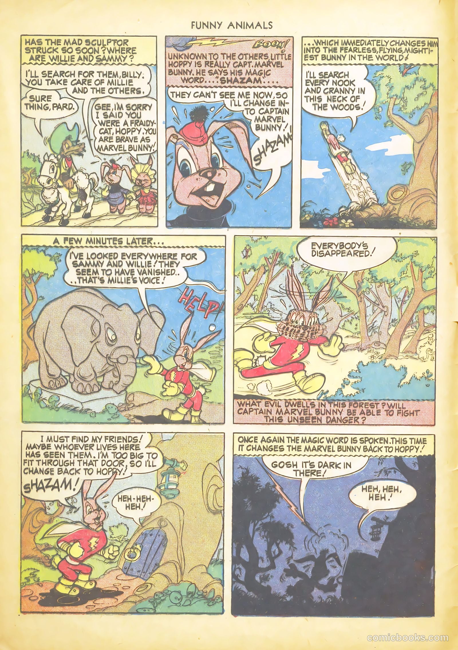 Fawcett's Funny Animals #21 — page 6 of 44