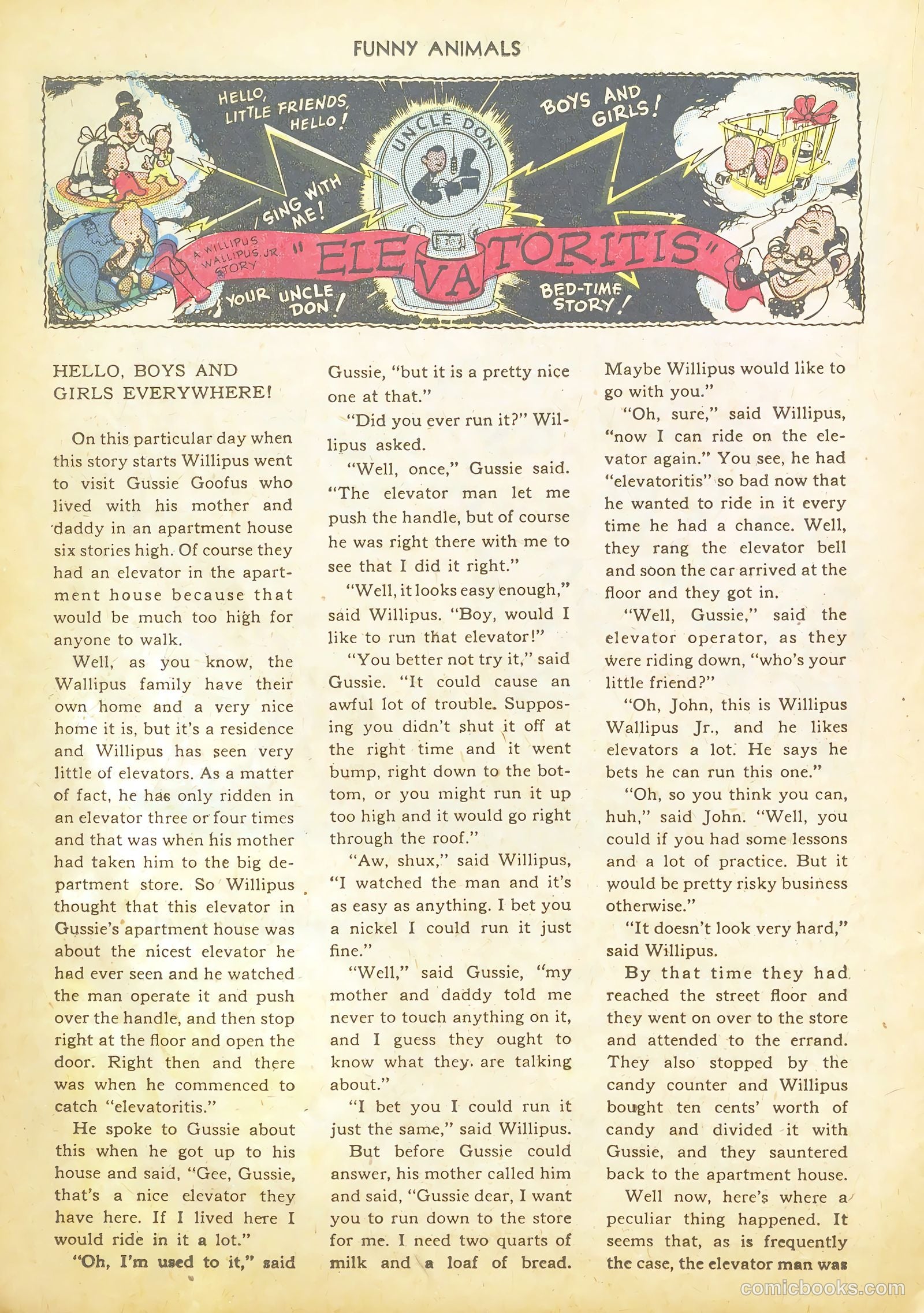 Fawcett's Funny Animals #21 — page 24 of 44