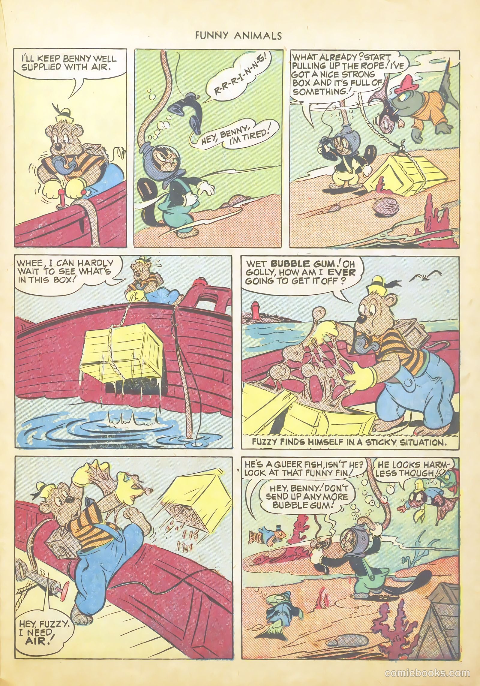 Fawcett's Funny Animals #21 — page 27 of 44