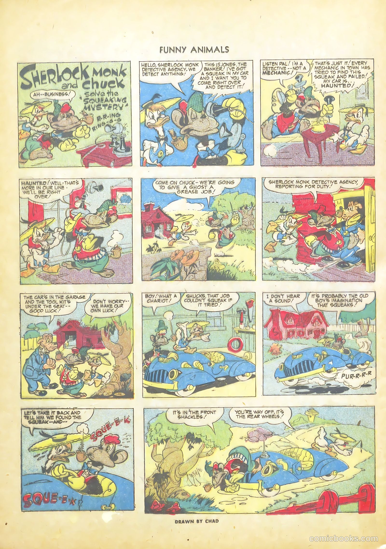 Fawcett's Funny Animals #21 — page 32 of 44