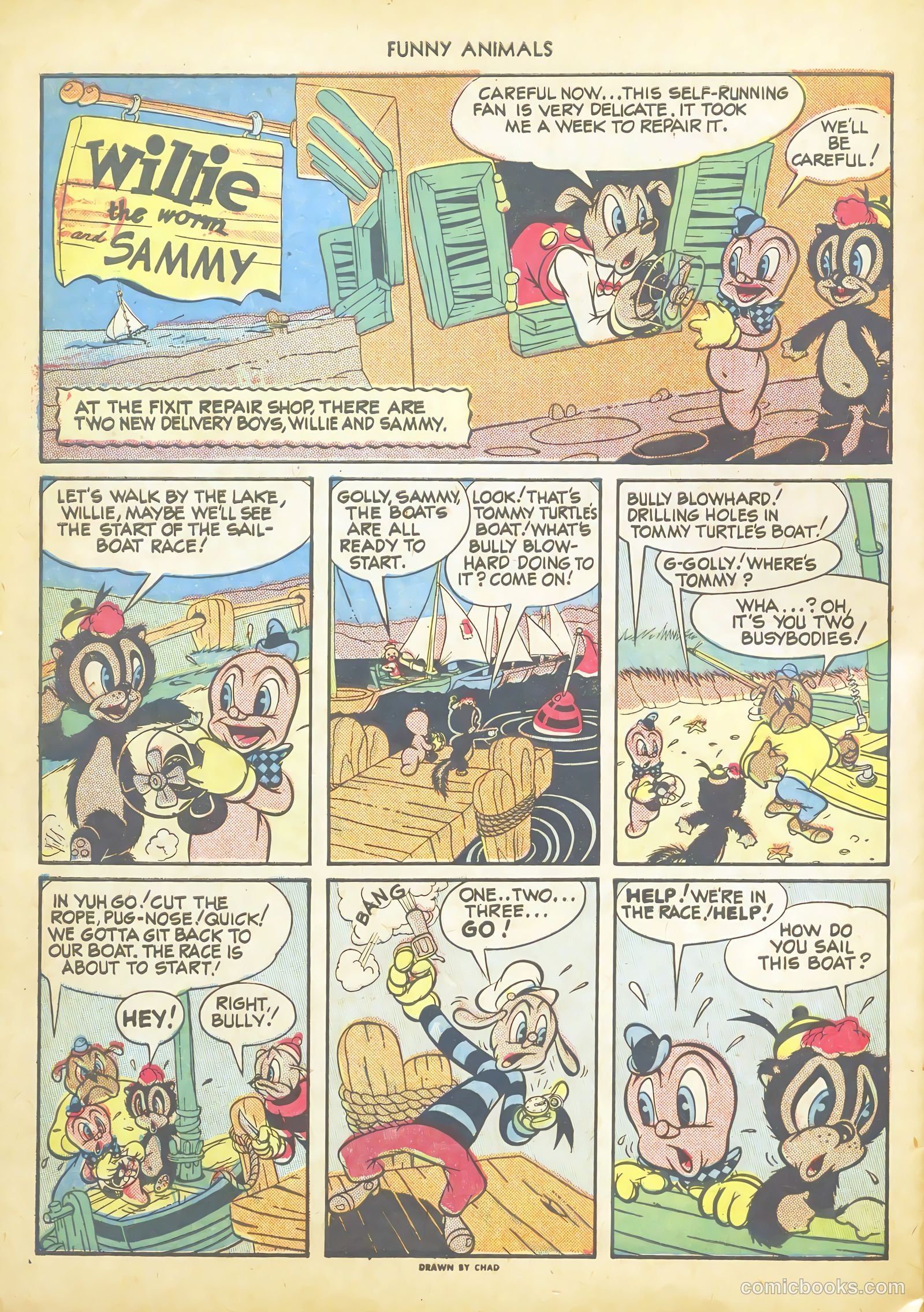 Fawcett's Funny Animals #21 — page 34 of 44