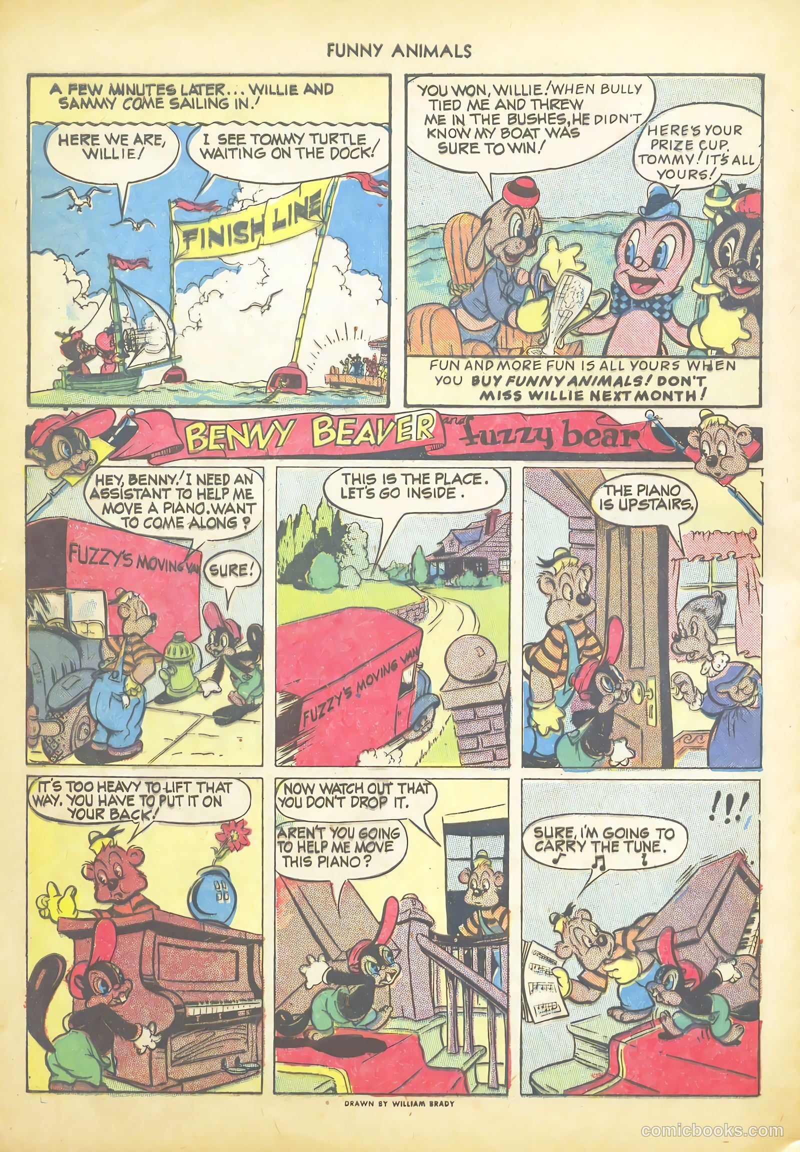 Fawcett's Funny Animals #21 — page 36 of 44