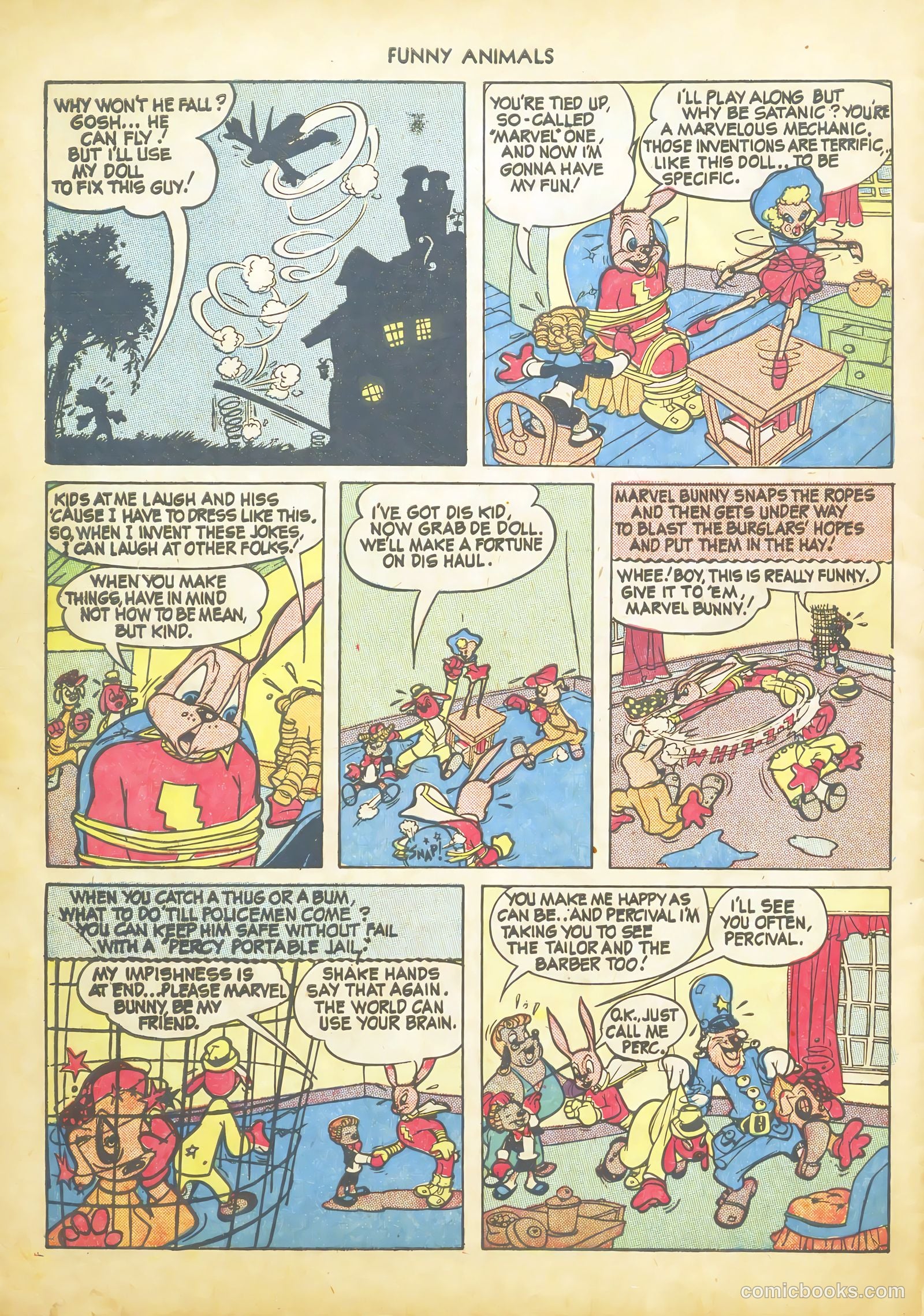 Fawcett's Funny Animals #21 — page 40 of 44