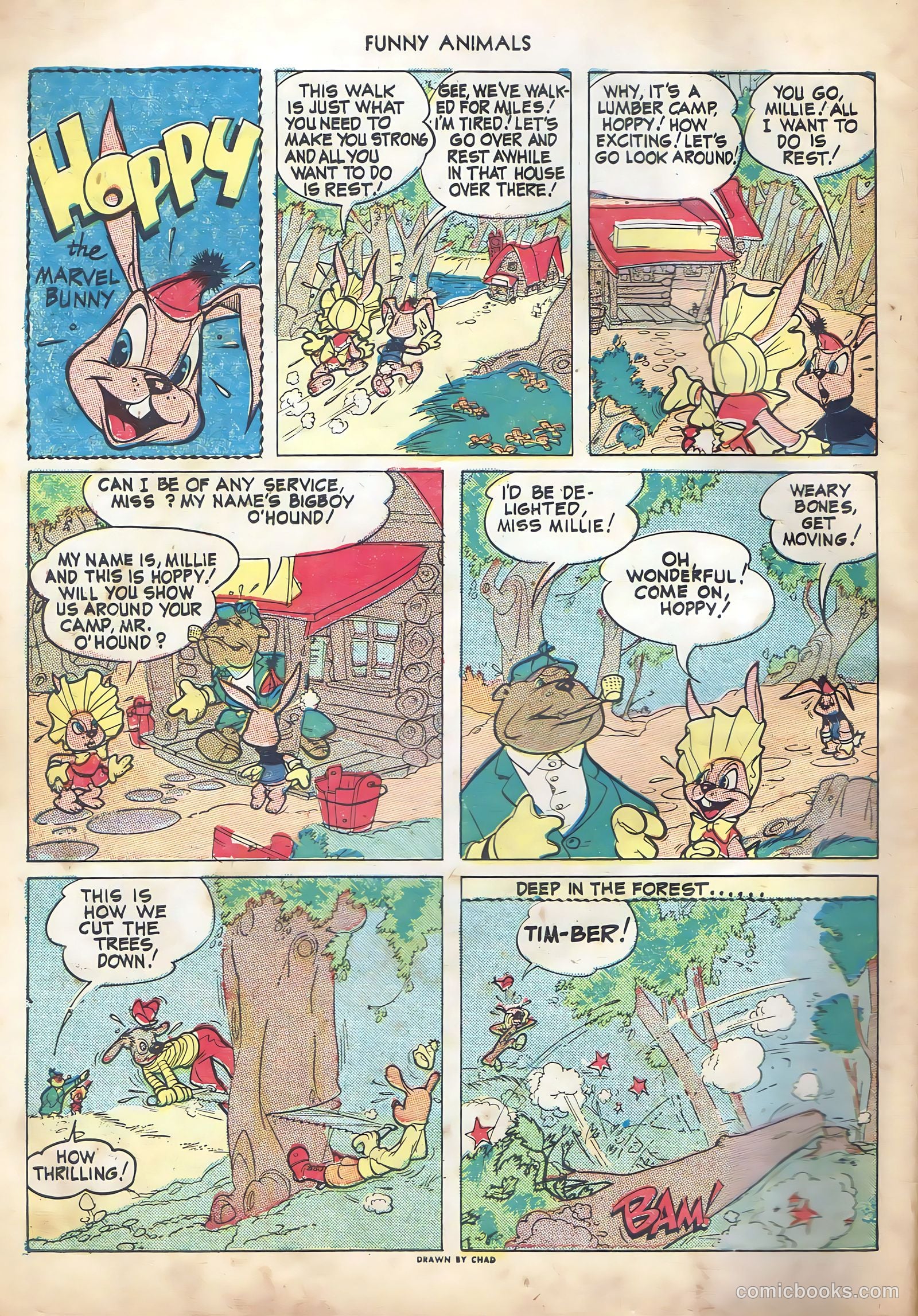 Fawcett's Funny Animals #22 — page 4 of 44