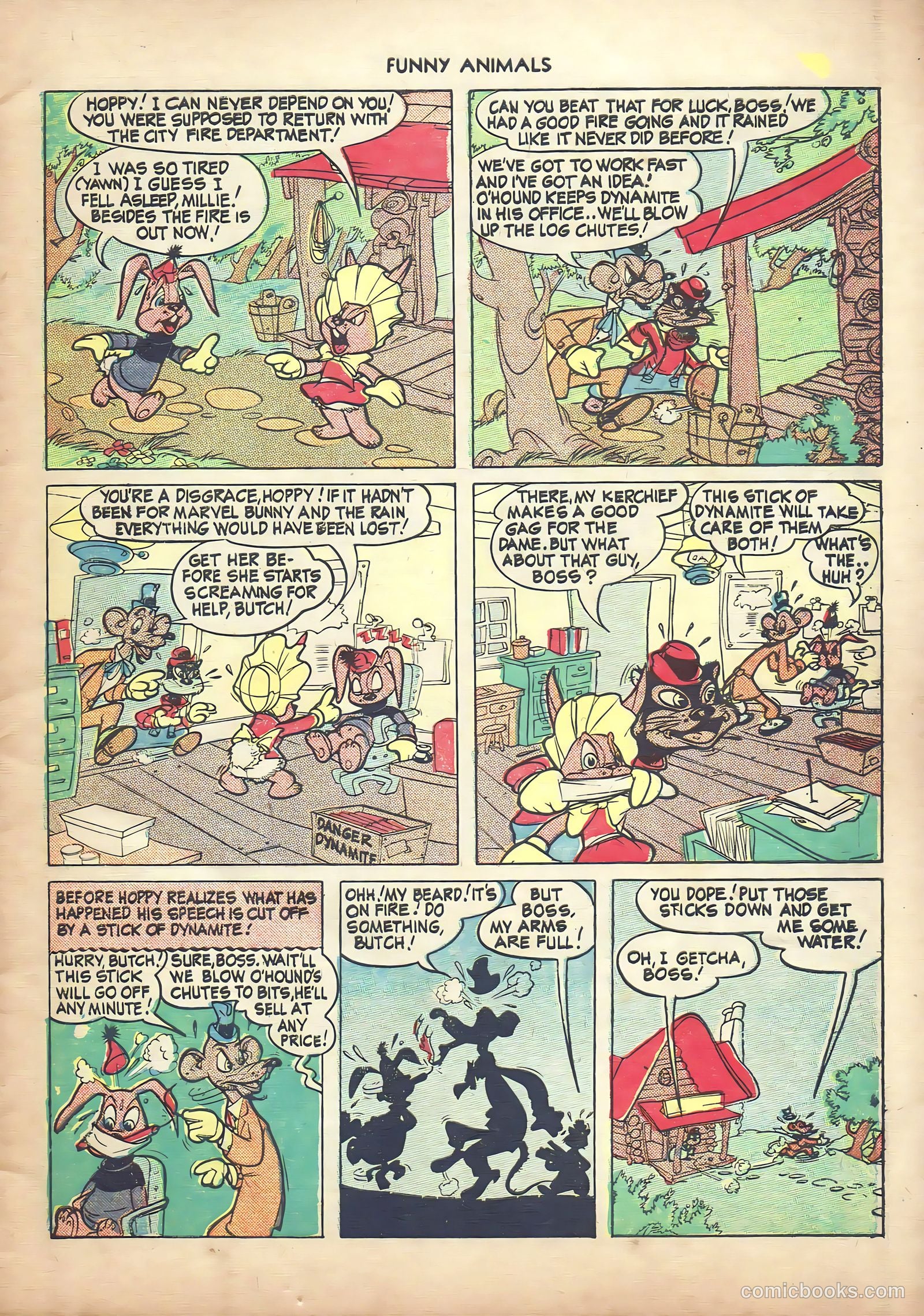 Fawcett's Funny Animals #22 — page 7 of 44