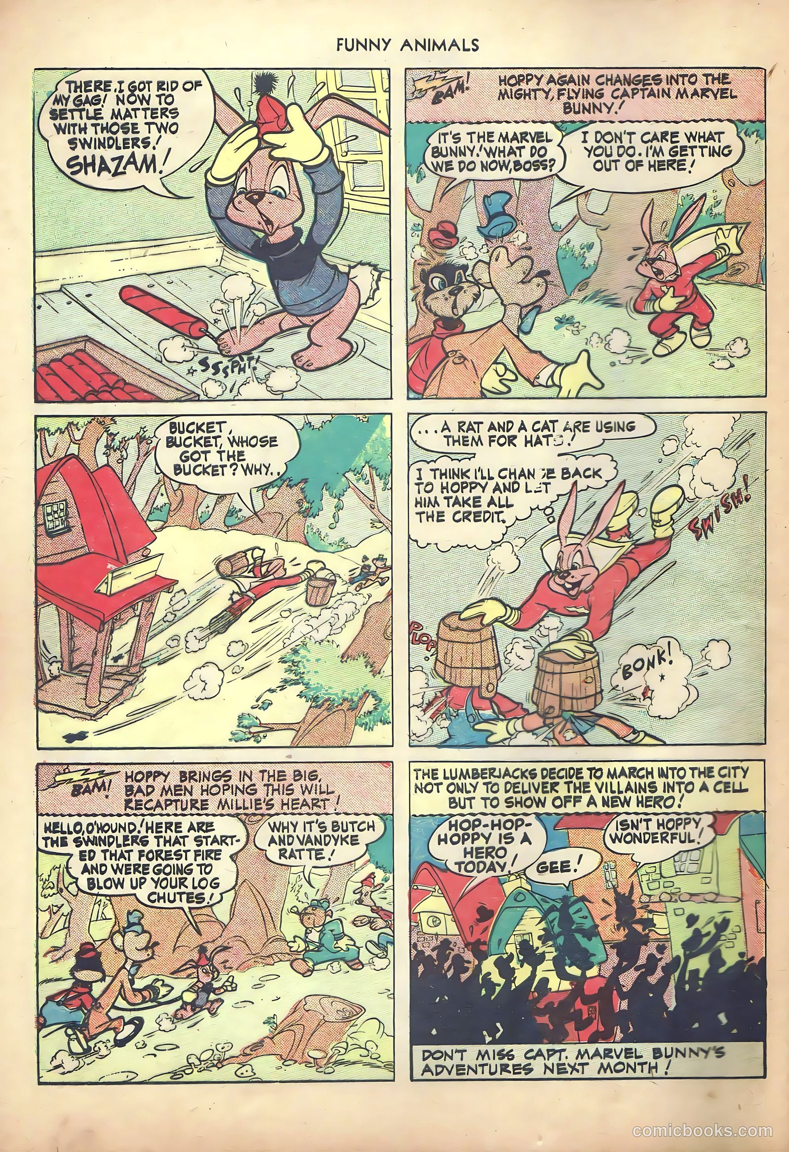 Fawcett's Funny Animals #22 — page 8 of 44