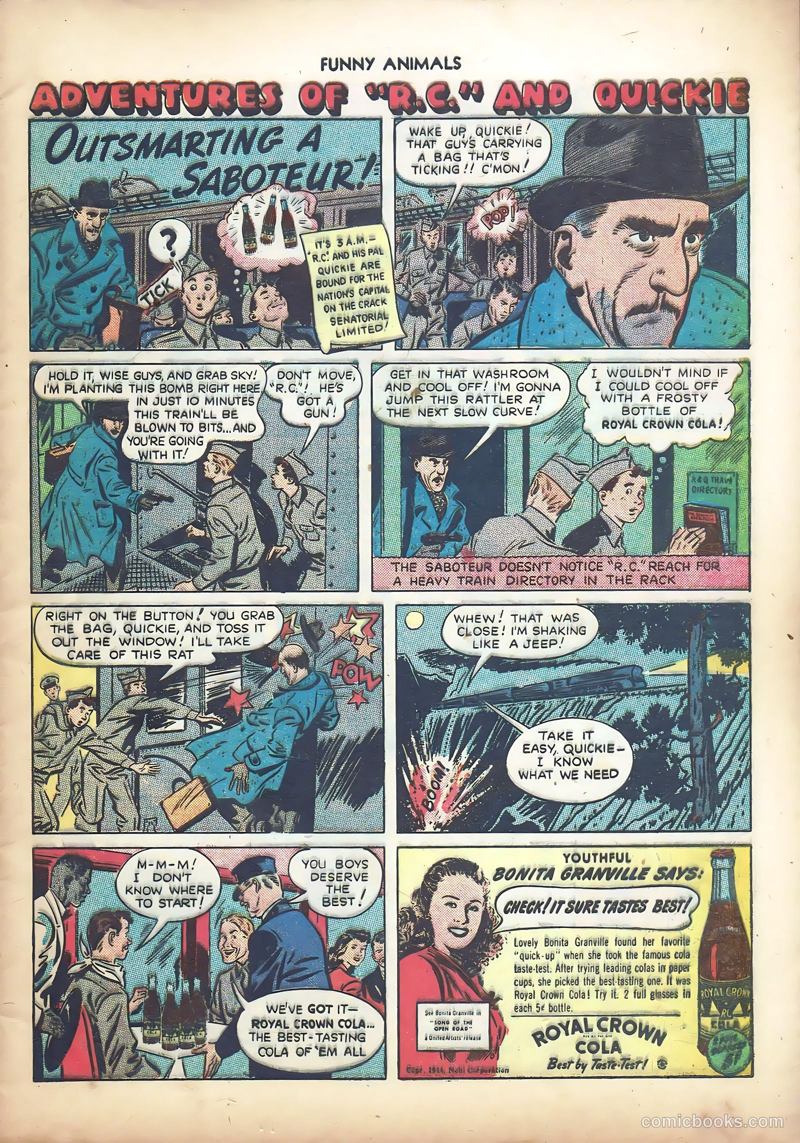 Fawcett's Funny Animals #22 — page 9 of 44