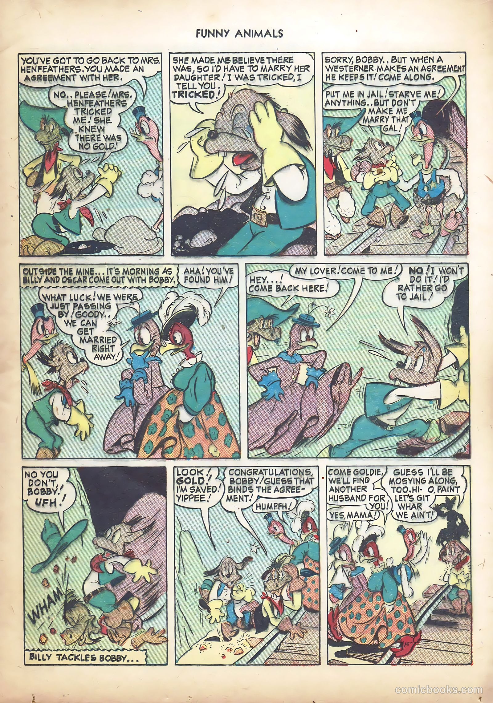 Fawcett's Funny Animals #22 — page 13 of 44
