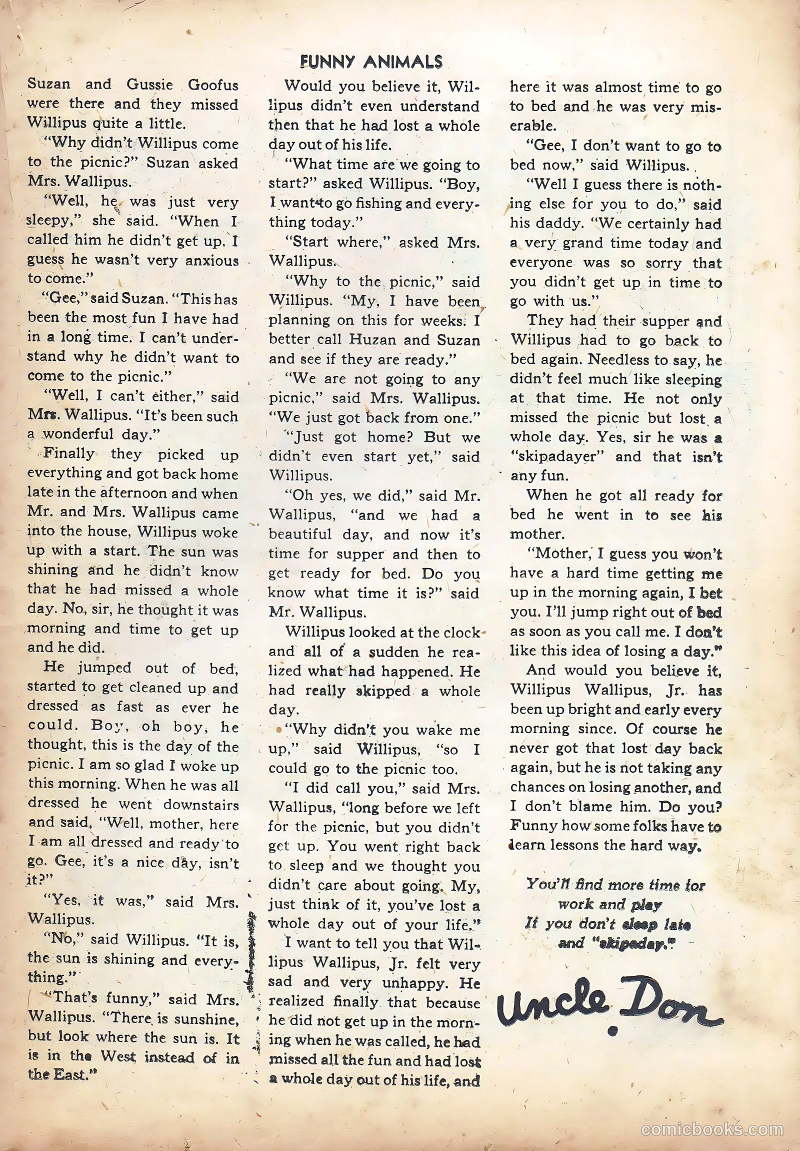 Fawcett's Funny Animals #22 — page 25 of 44
