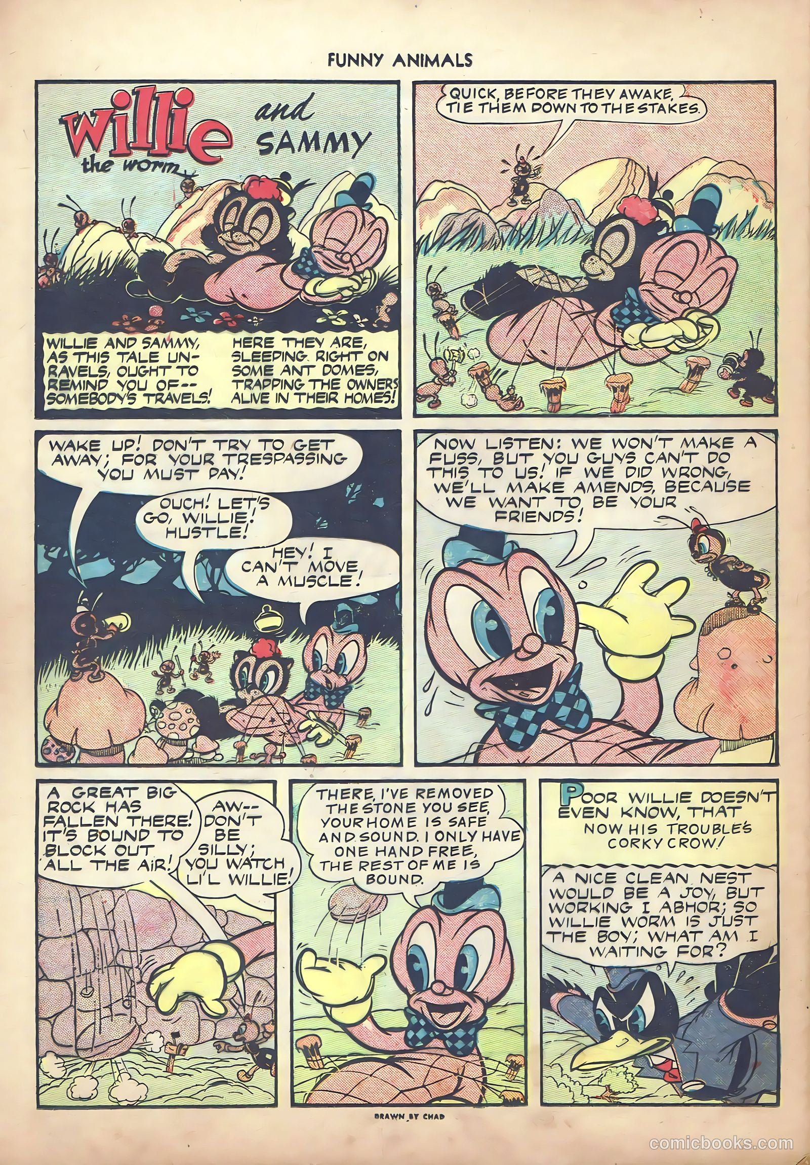 Fawcett's Funny Animals #22 — page 28 of 44
