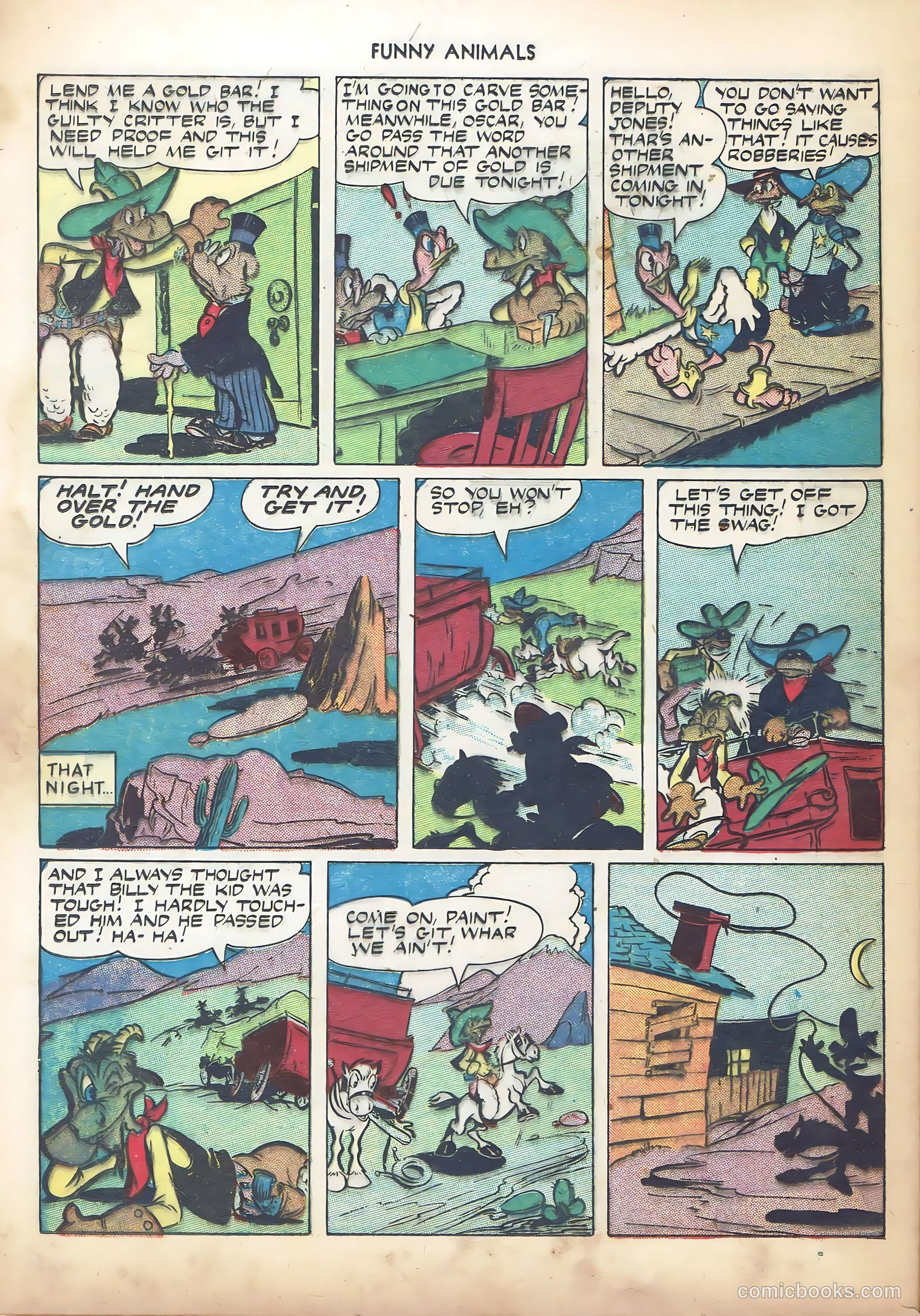 Fawcett's Funny Animals #22 — page 32 of 44