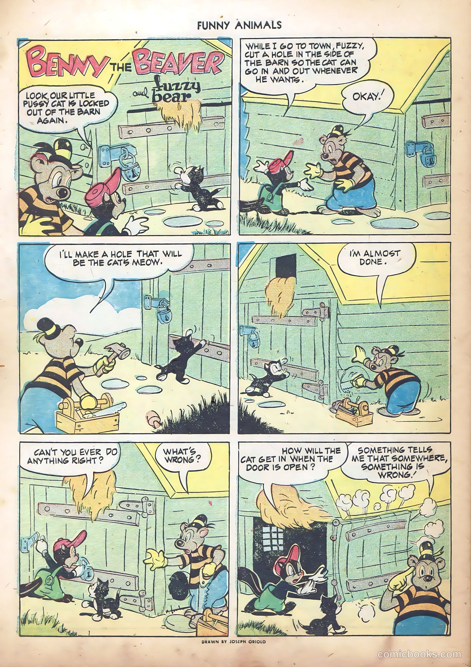 Fawcett's Funny Animals #22 — page 34 of 44