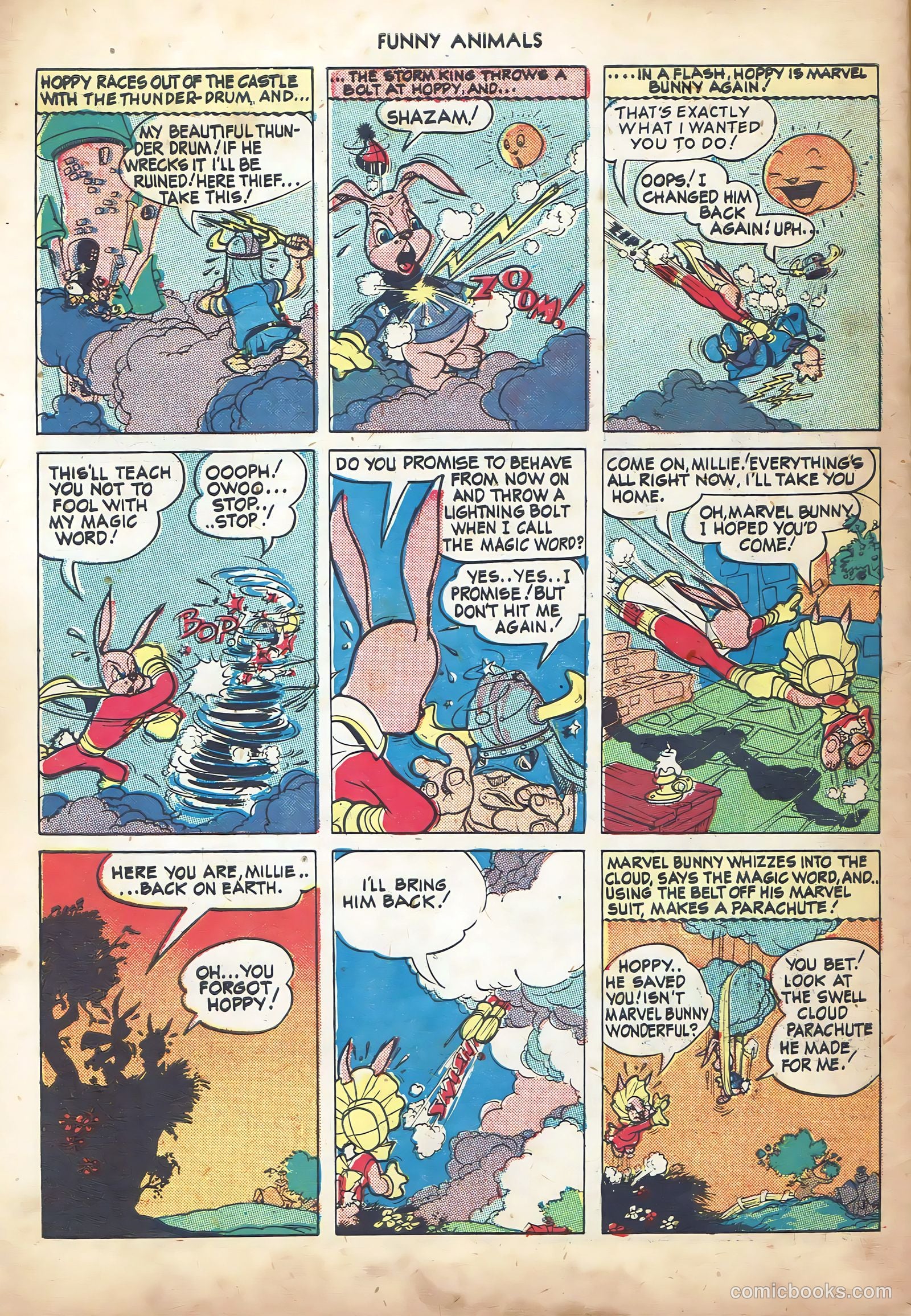 Fawcett's Funny Animals #22 — page 40 of 44