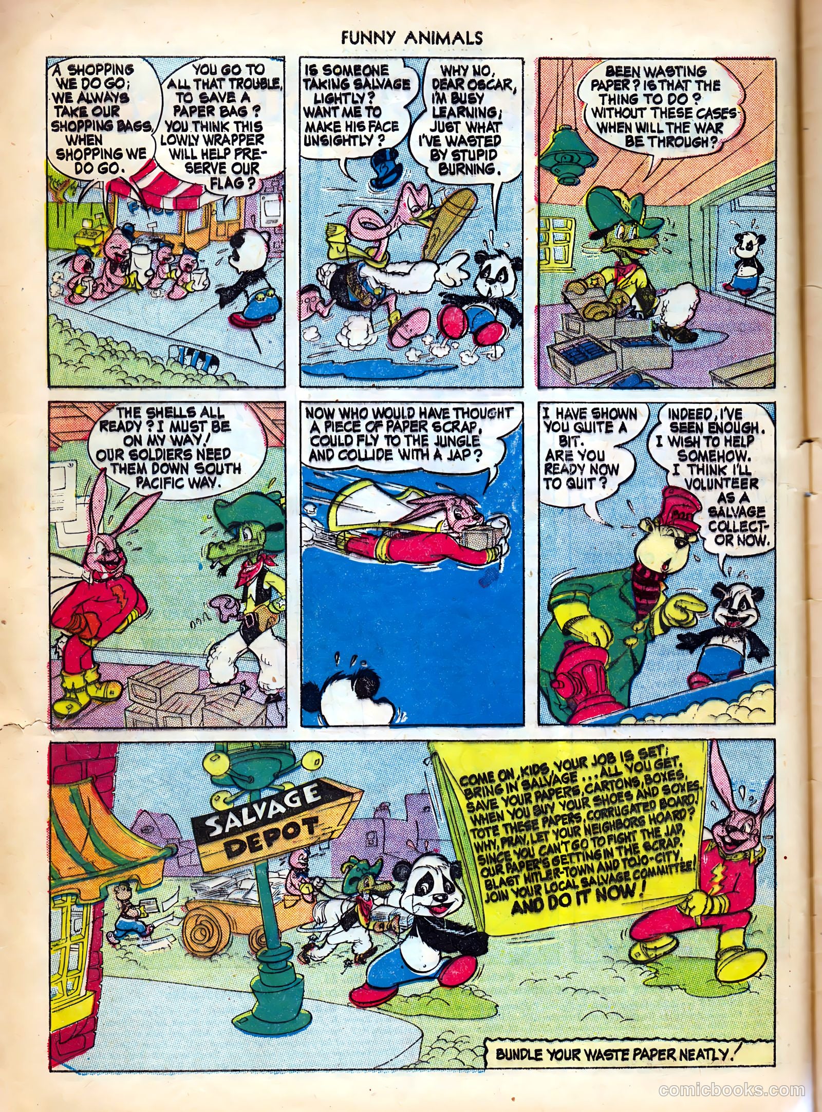 Fawcett's Funny Animals #23 — page 4 of 36