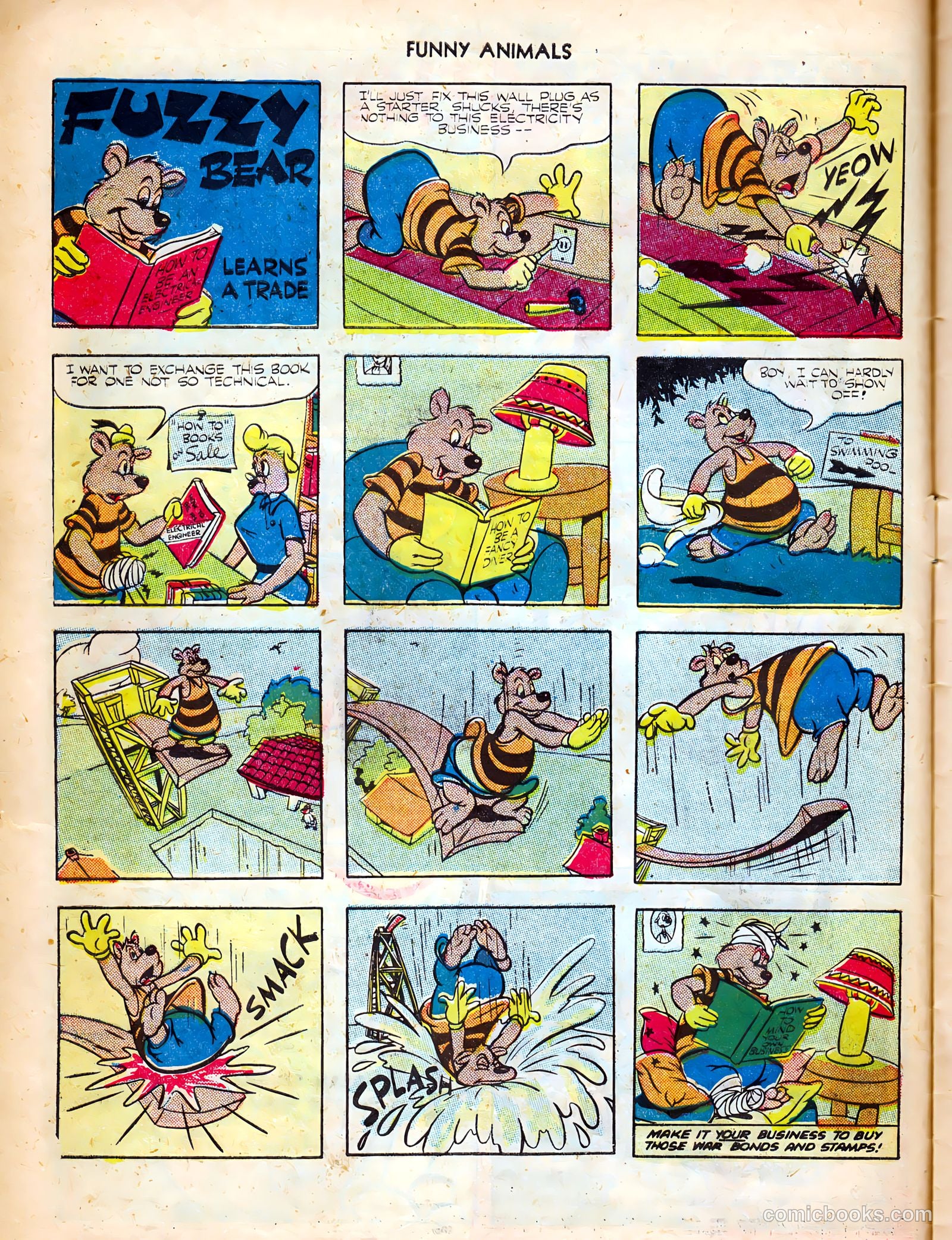 Fawcett's Funny Animals #23 — page 10 of 36