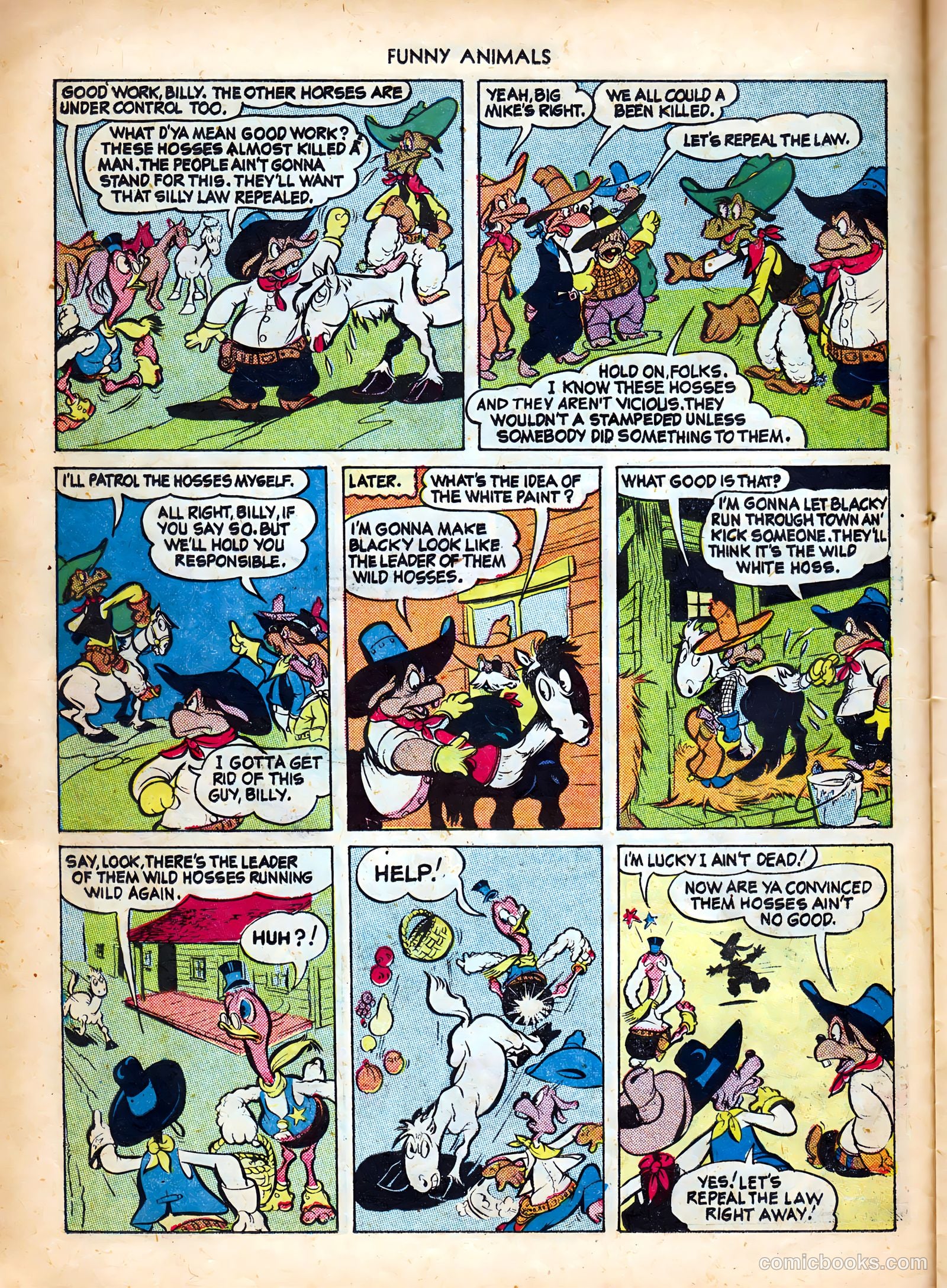 Fawcett's Funny Animals #23 — page 14 of 36