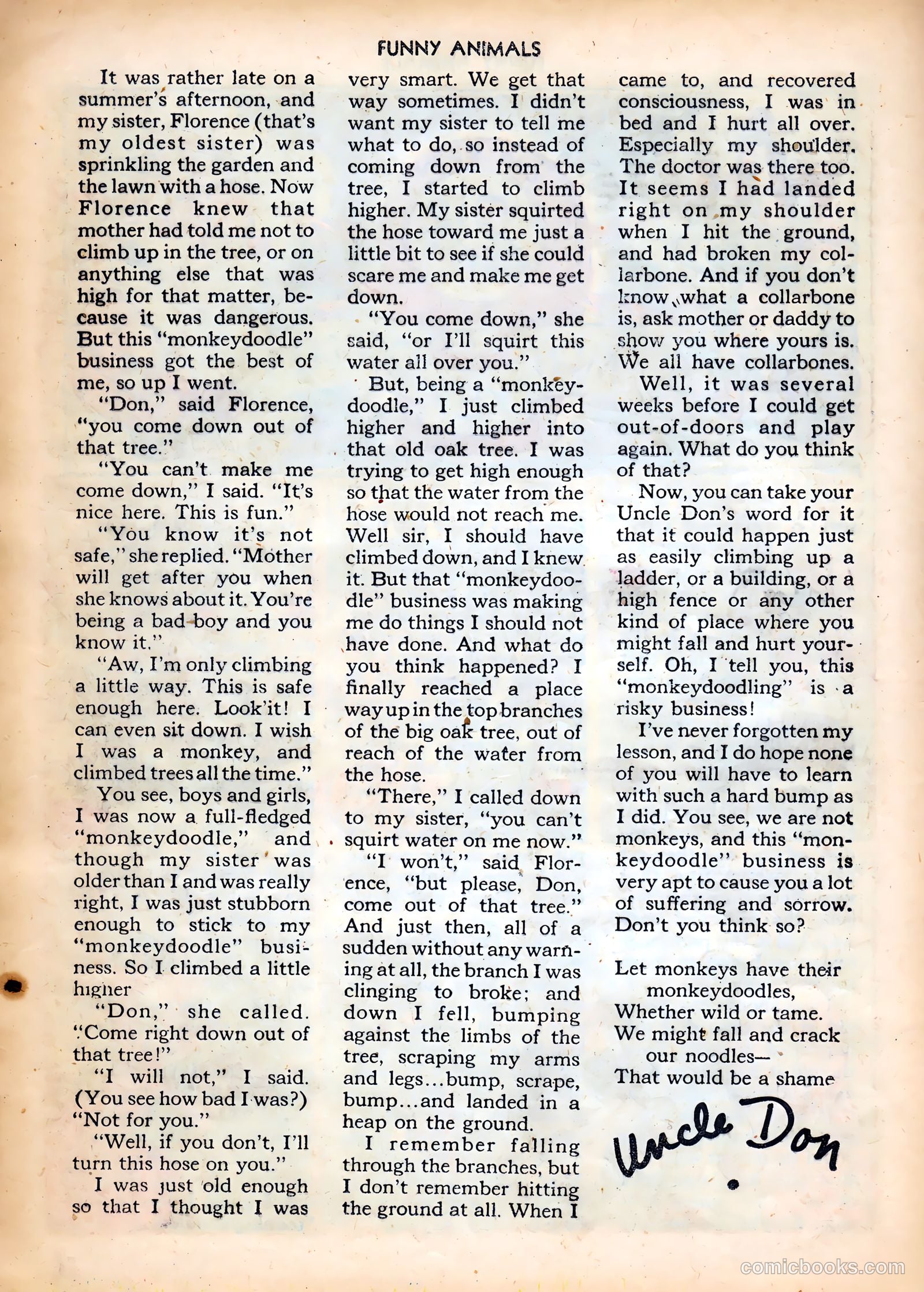 Fawcett's Funny Animals #23 — page 24 of 36