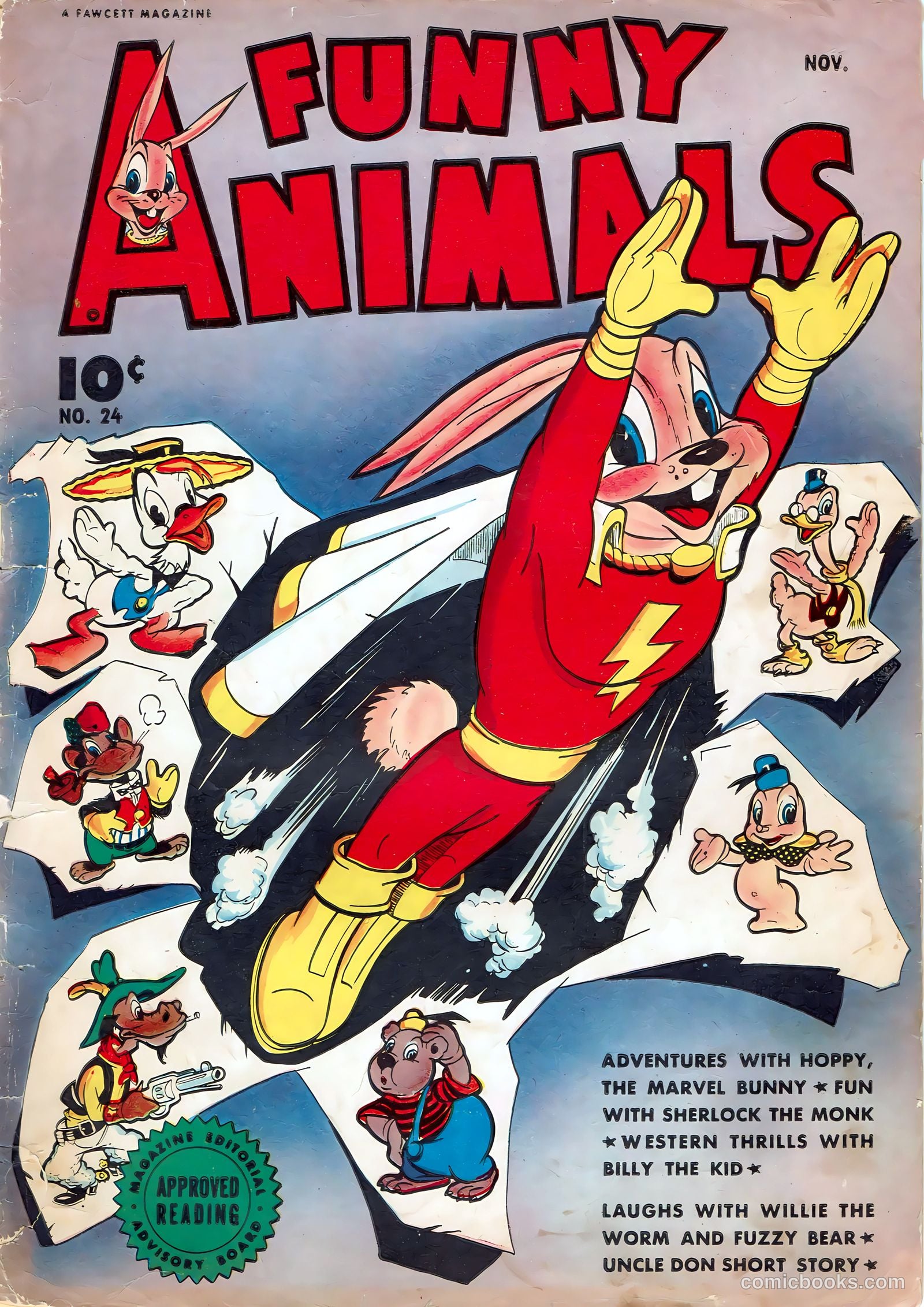 Fawcett's Funny Animals #24 — page 1 of 36