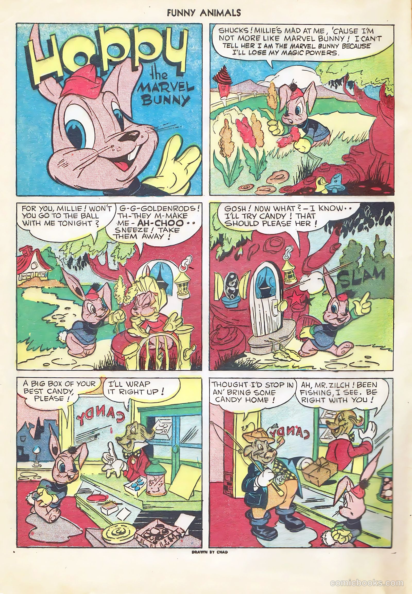 Fawcett's Funny Animals #24 — page 4 of 36