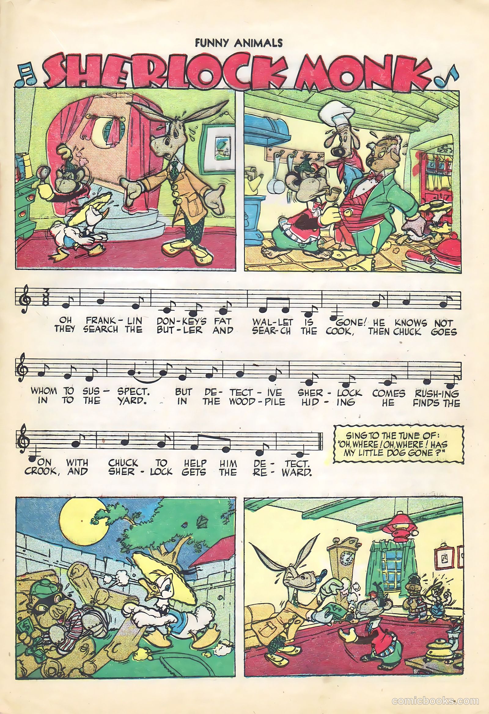 Fawcett's Funny Animals #24 — page 21 of 36