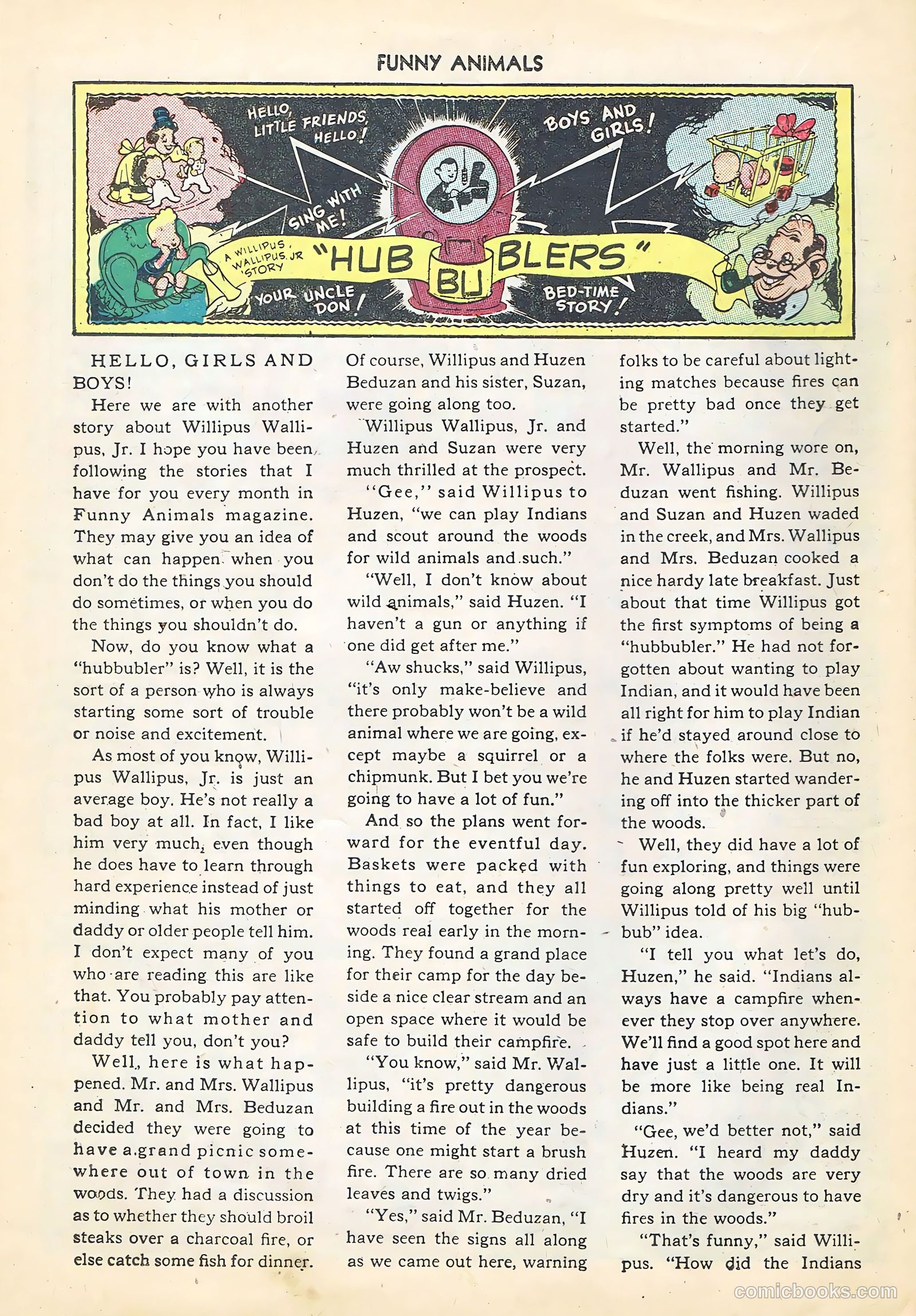Fawcett's Funny Animals #24 — page 22 of 36