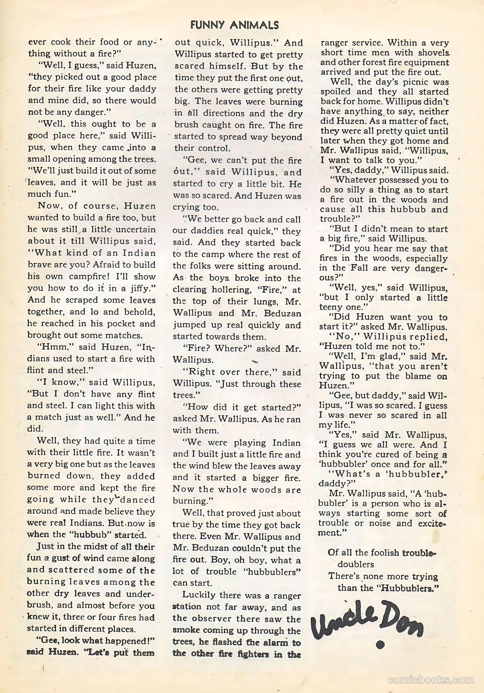 Fawcett's Funny Animals #24 — page 23 of 36