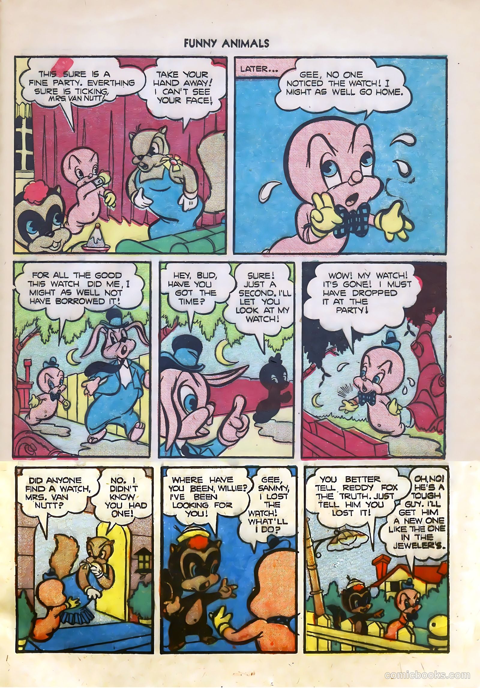 Fawcett's Funny Animals #24 — page 25 of 36