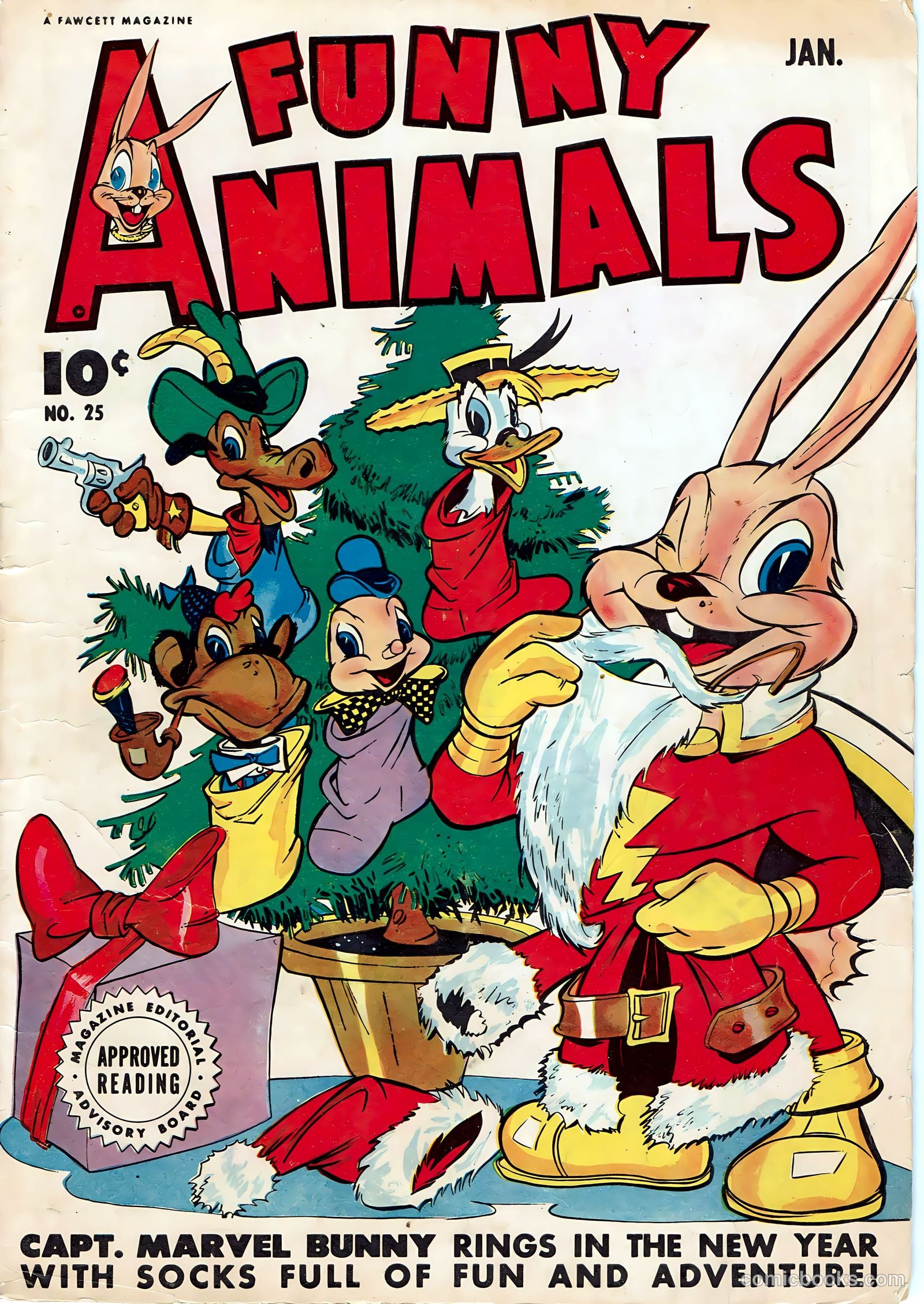 Fawcett's Funny Animals #25 — page 1 of 36