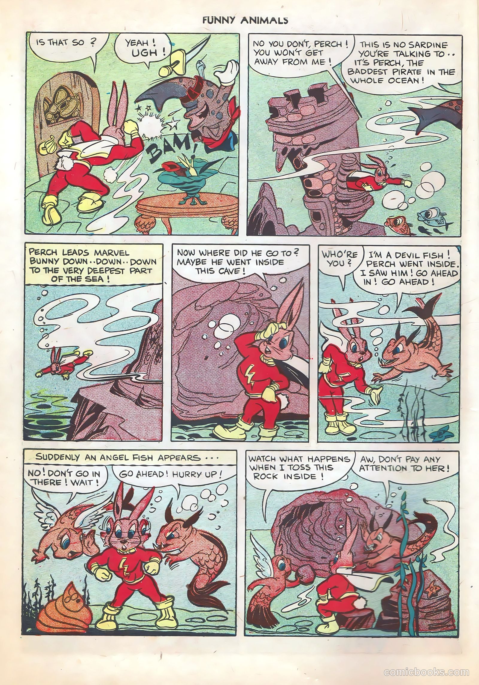 Fawcett's Funny Animals #25 — page 6 of 36