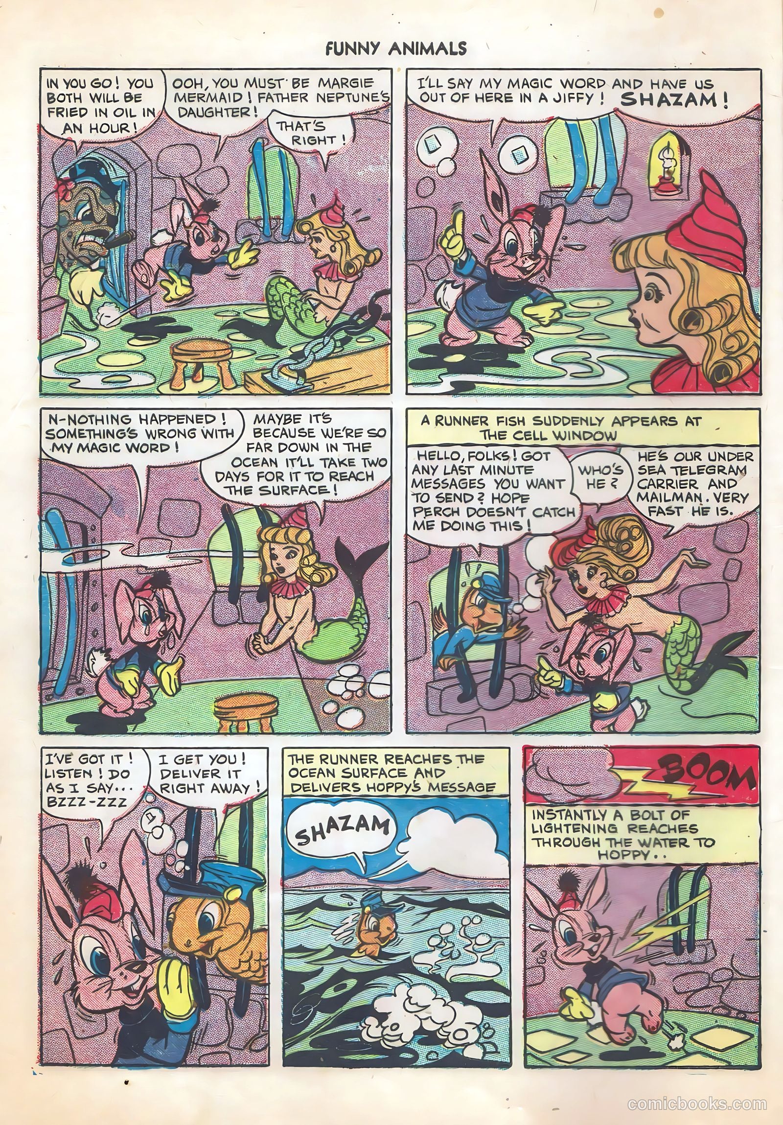 Fawcett's Funny Animals #25 — page 8 of 36