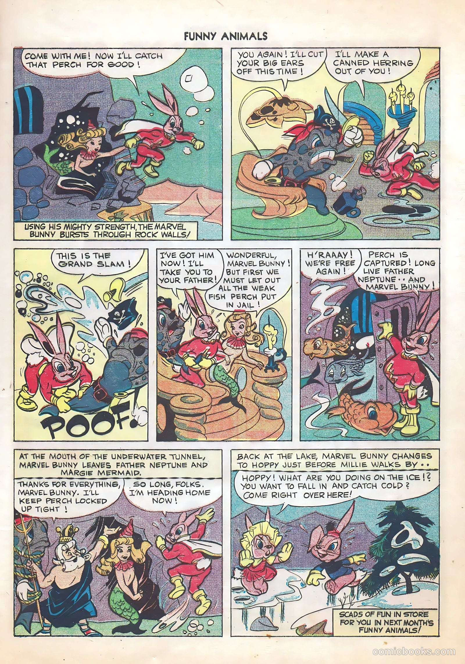 Fawcett's Funny Animals #25 — page 9 of 36