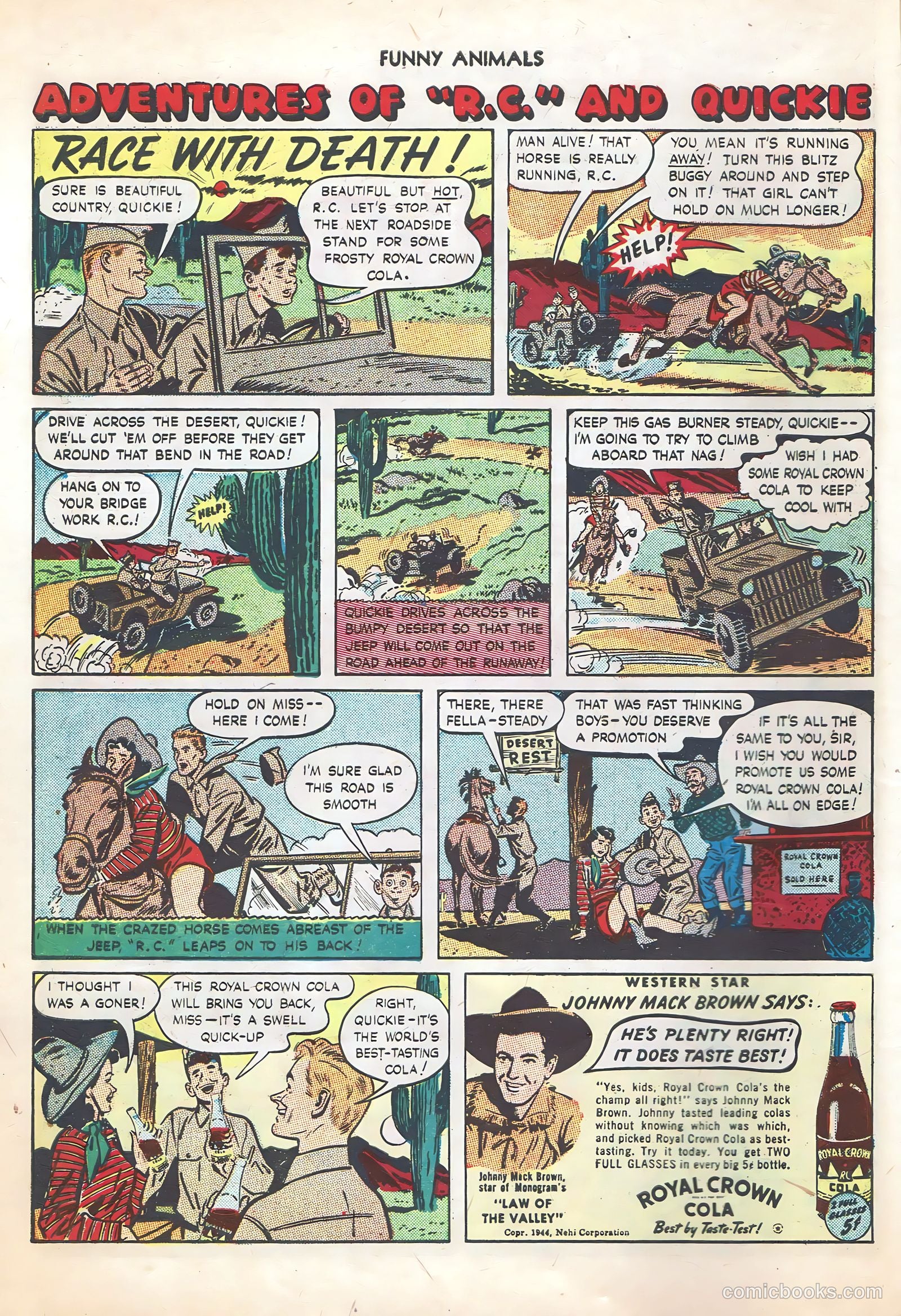 Fawcett's Funny Animals #25 — page 10 of 36