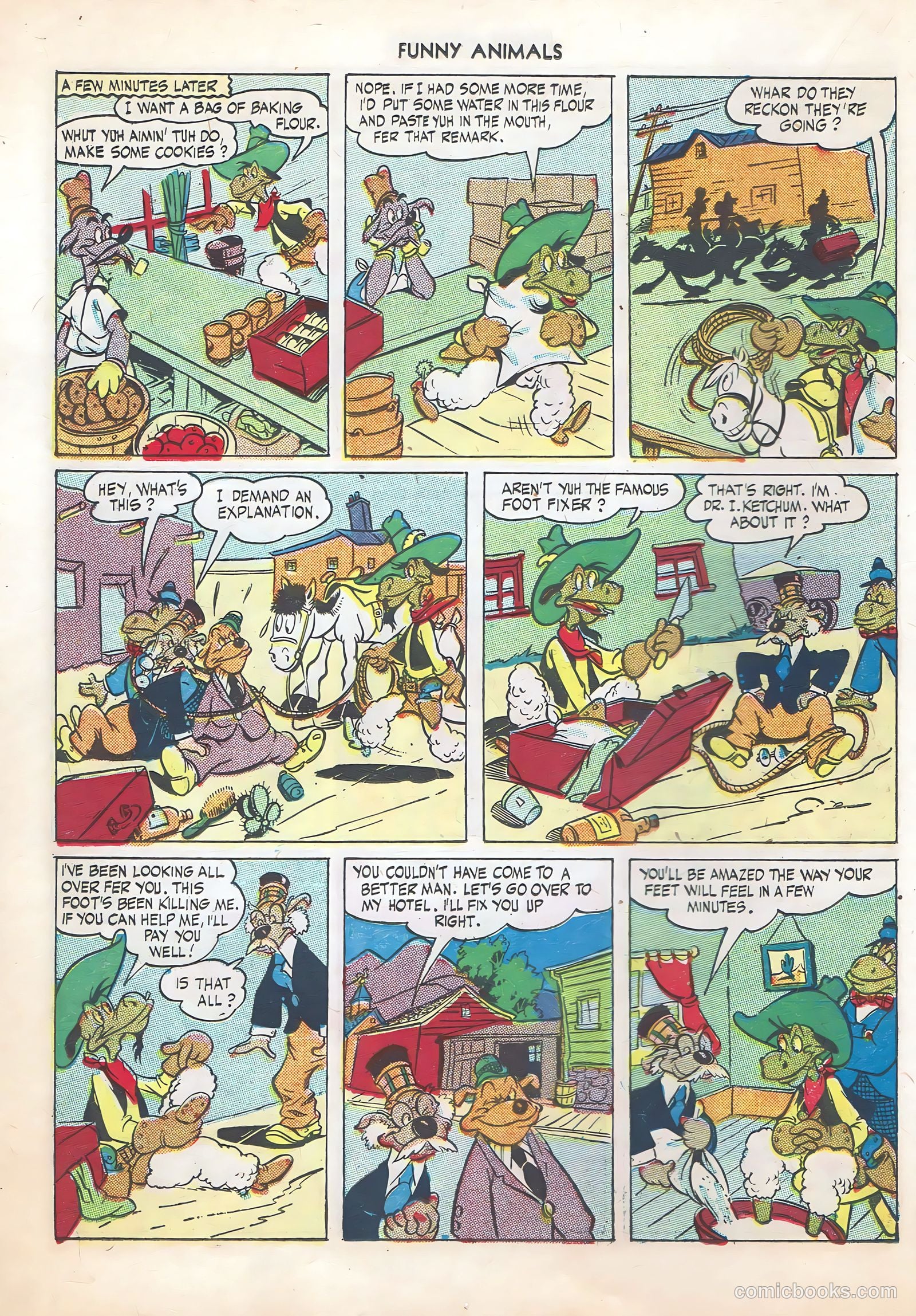 Fawcett's Funny Animals #25 — page 14 of 36