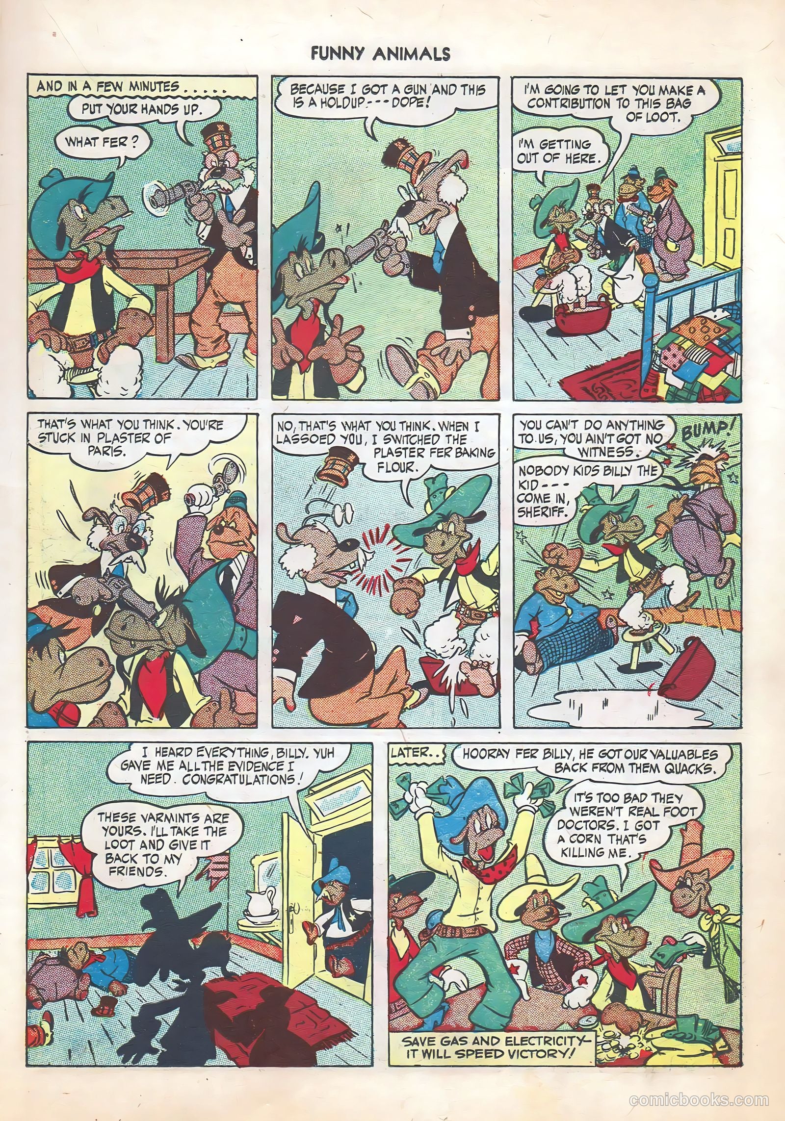 Fawcett's Funny Animals #25 — page 15 of 36