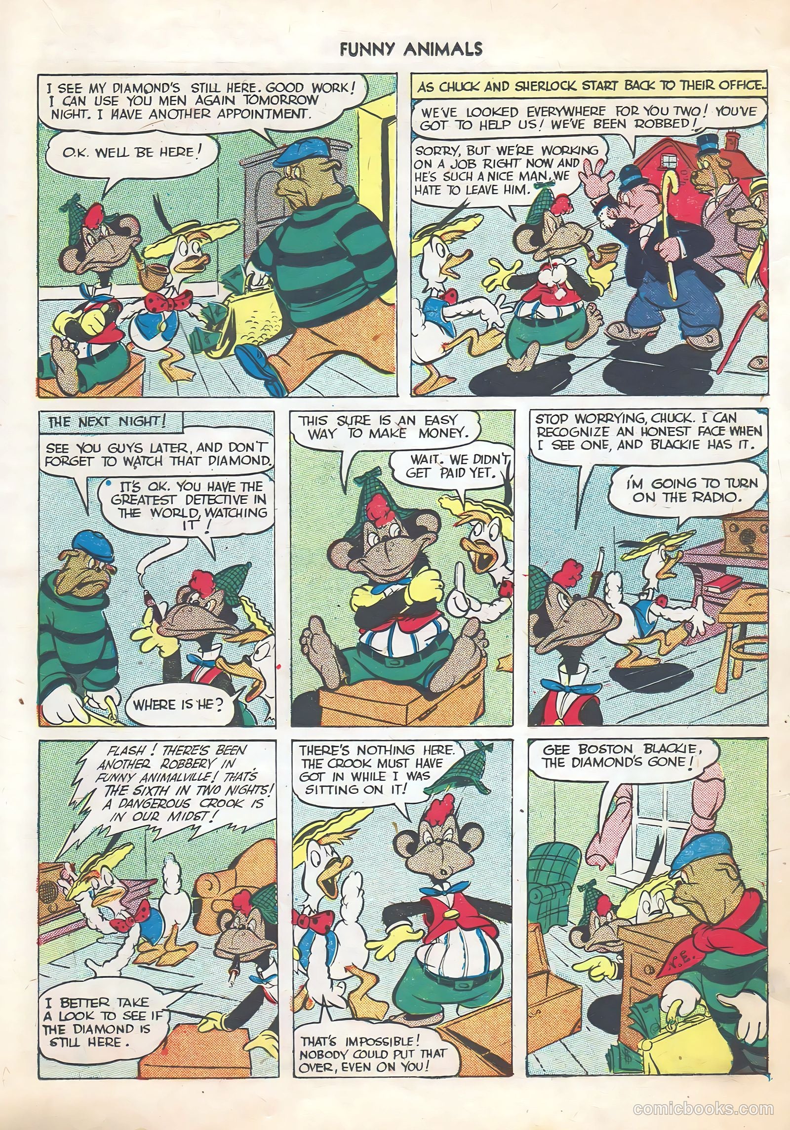 Fawcett's Funny Animals #25 — page 19 of 36