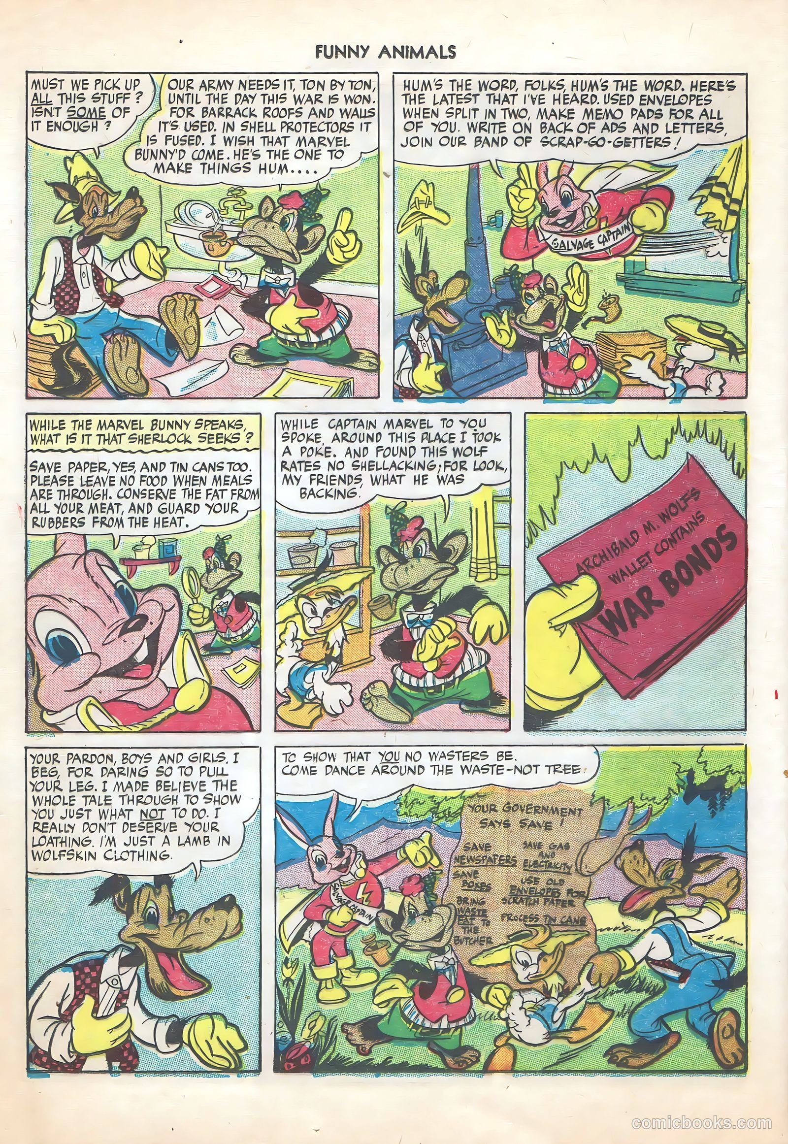 Fawcett's Funny Animals #25 — page 24 of 36