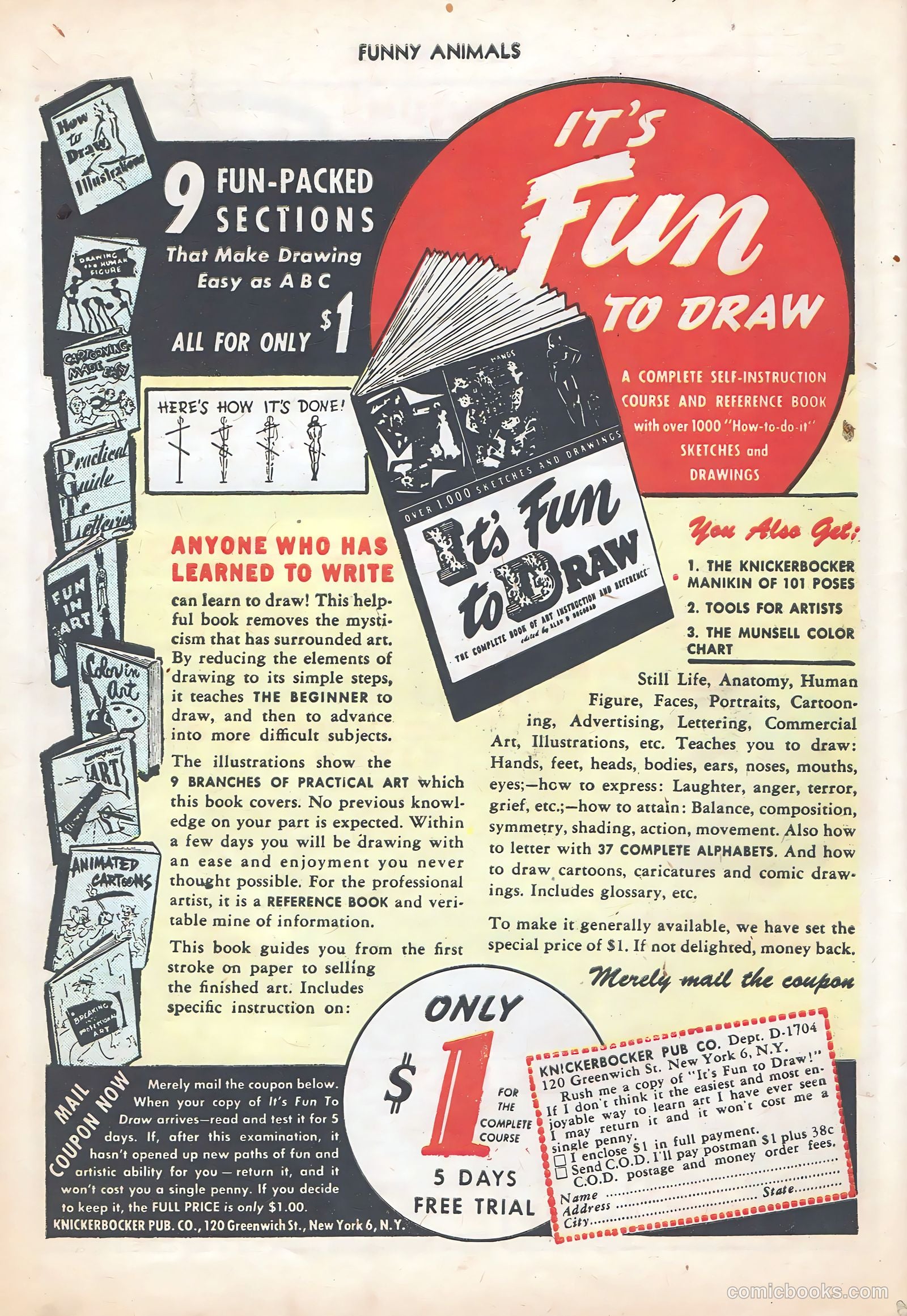 Fawcett's Funny Animals #25 — page 34 of 36