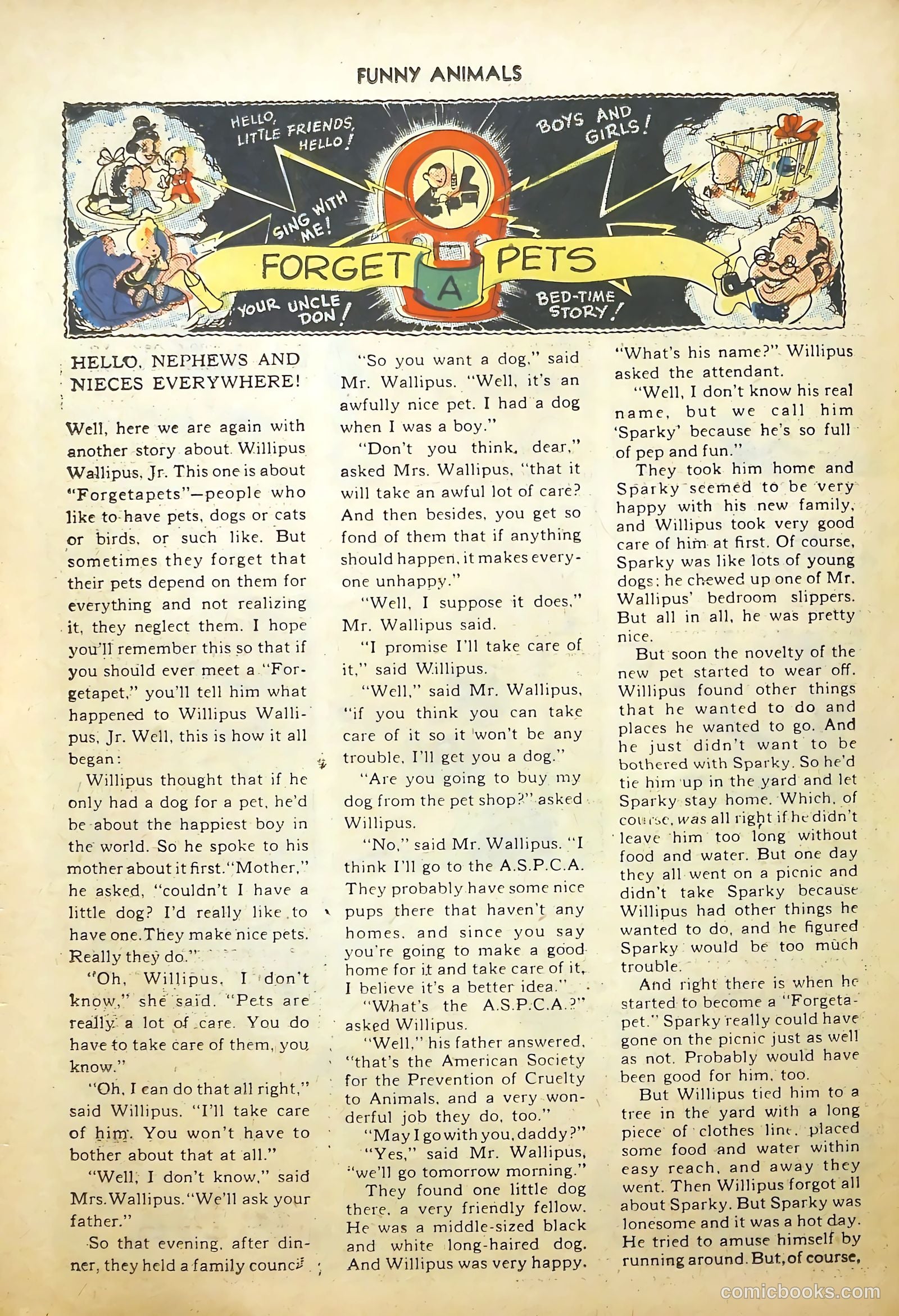 Fawcett's Funny Animals #26 — page 23 of 38