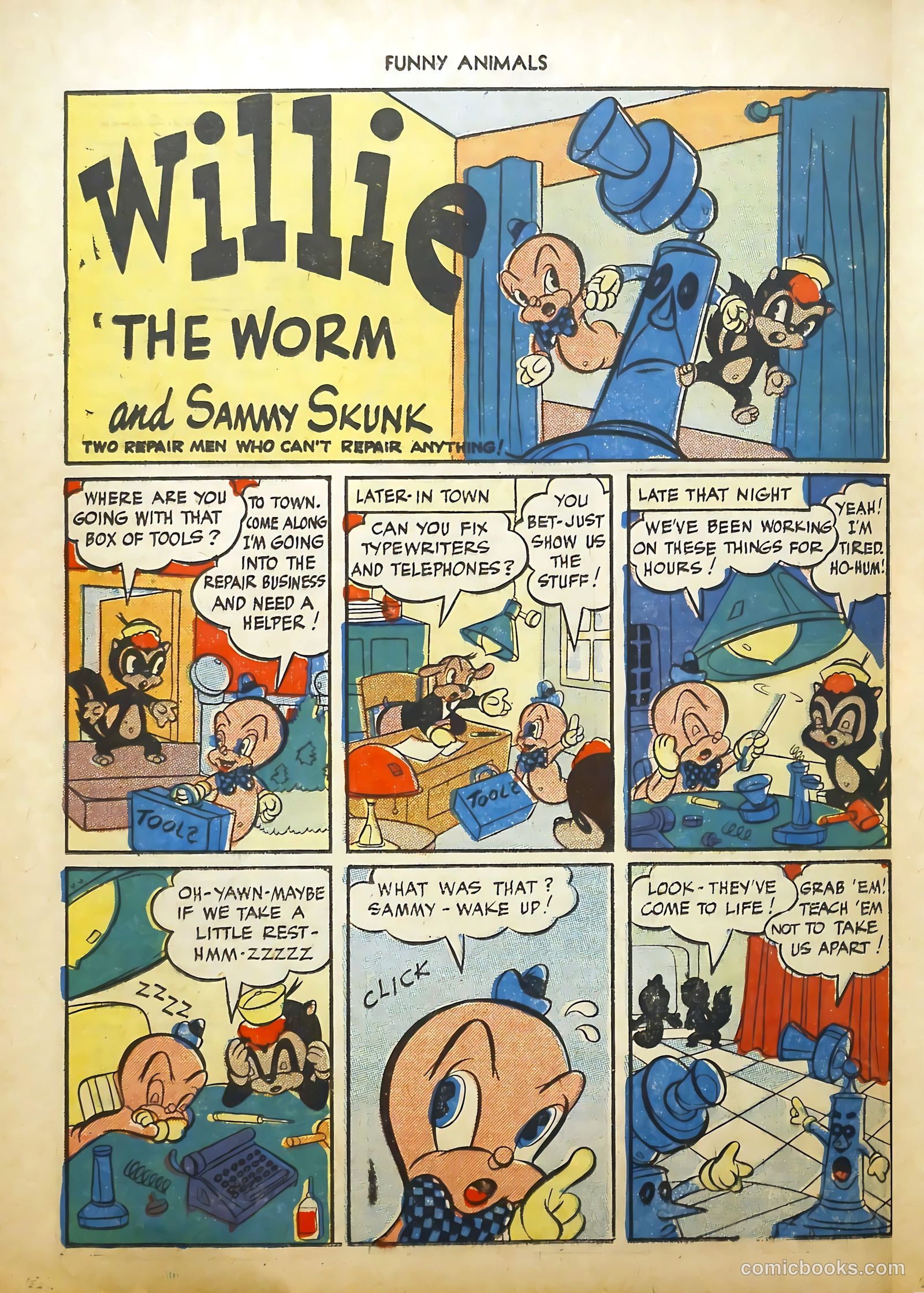 Fawcett's Funny Animals #26 — page 25 of 38