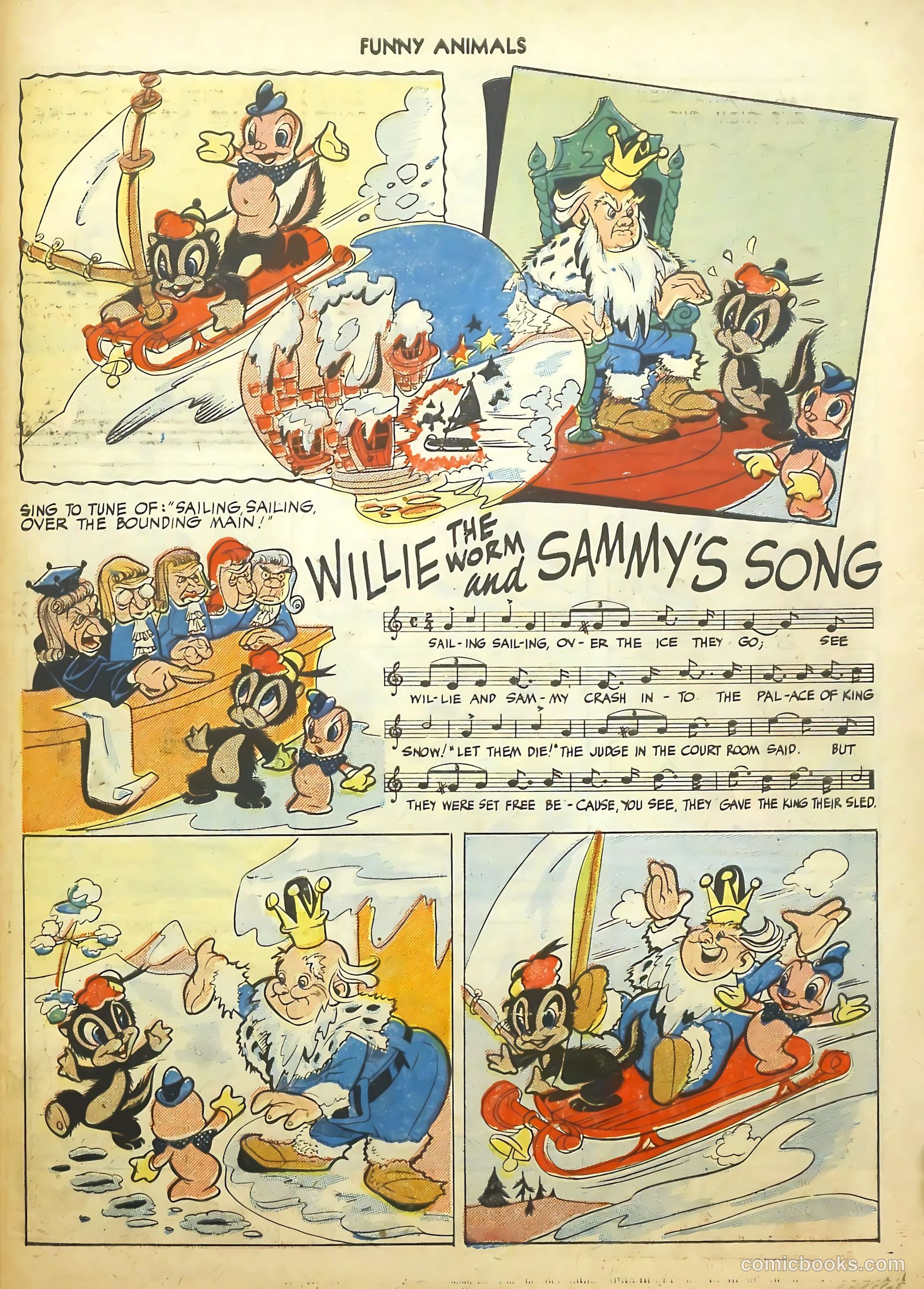 Fawcett's Funny Animals #26 — page 28 of 38