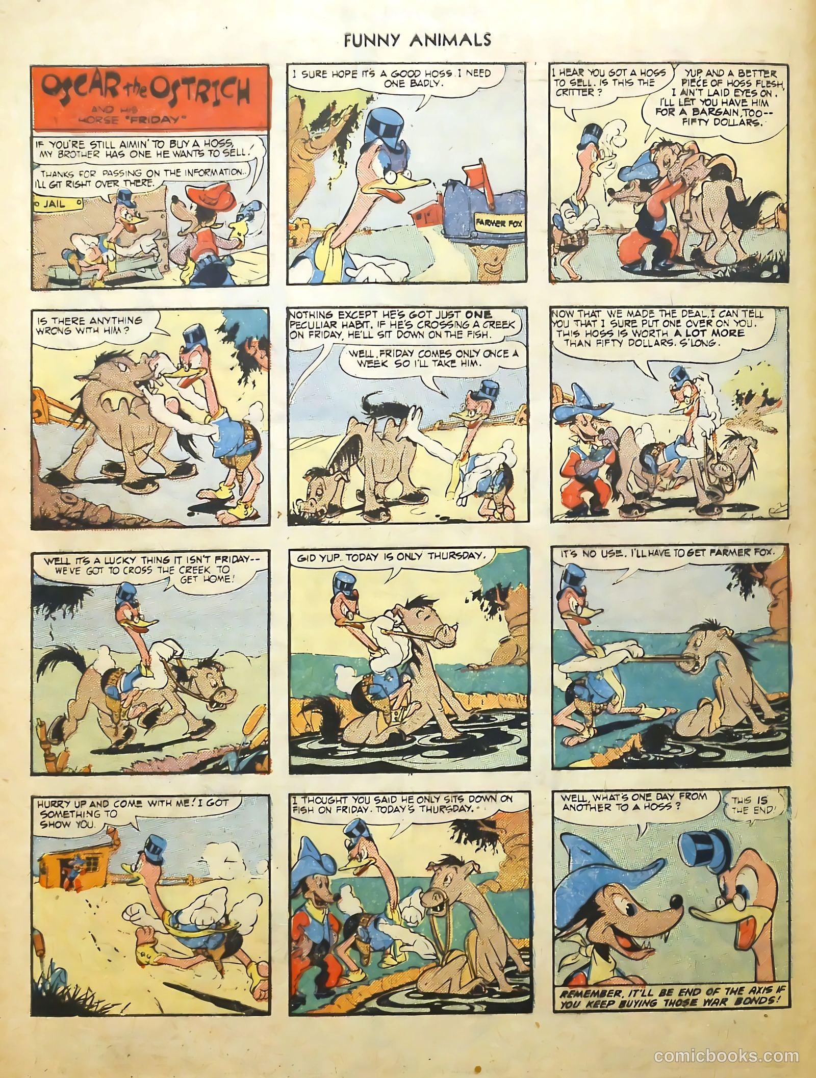 Fawcett's Funny Animals #26 — page 29 of 38